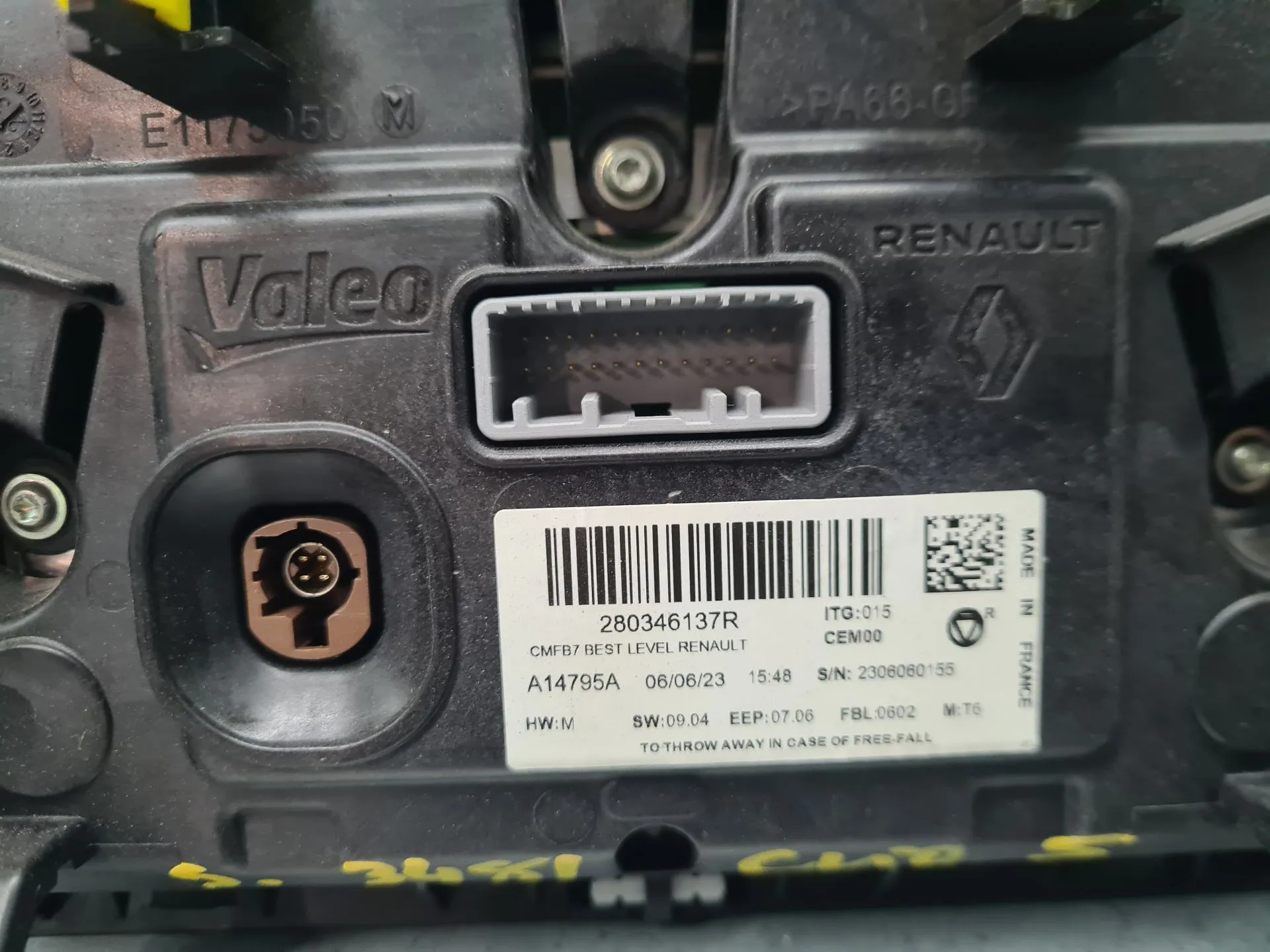 Kit Auto-rádio RENAULT Clio V (BF_) Imagem-3