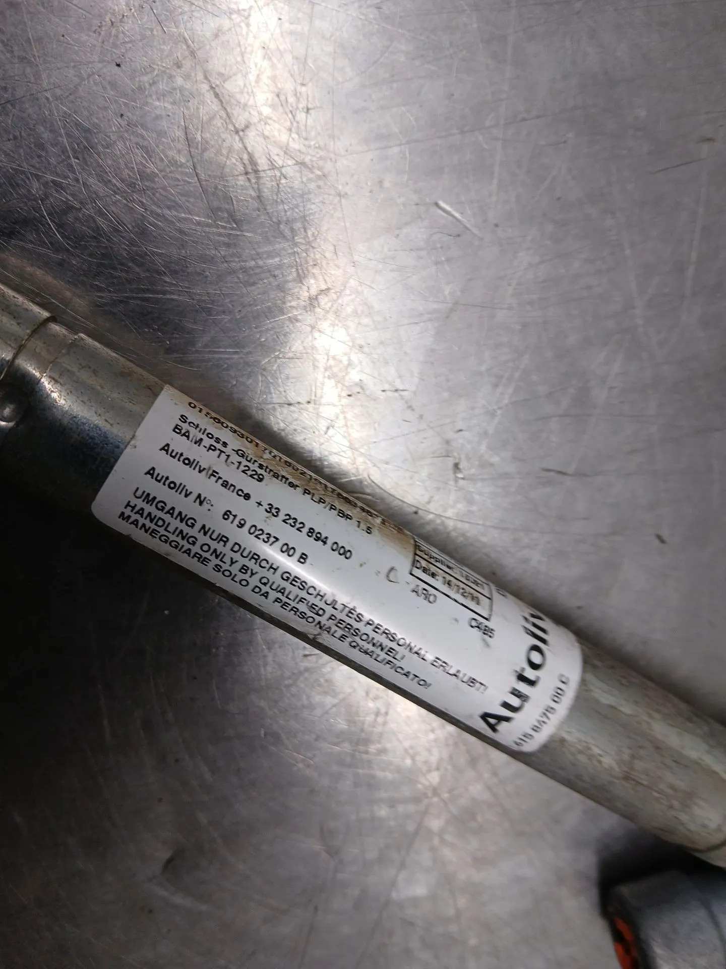 Cintura Pretensionatore anteriore destra ALFA ROMEO Mito (955_) Imagem-3