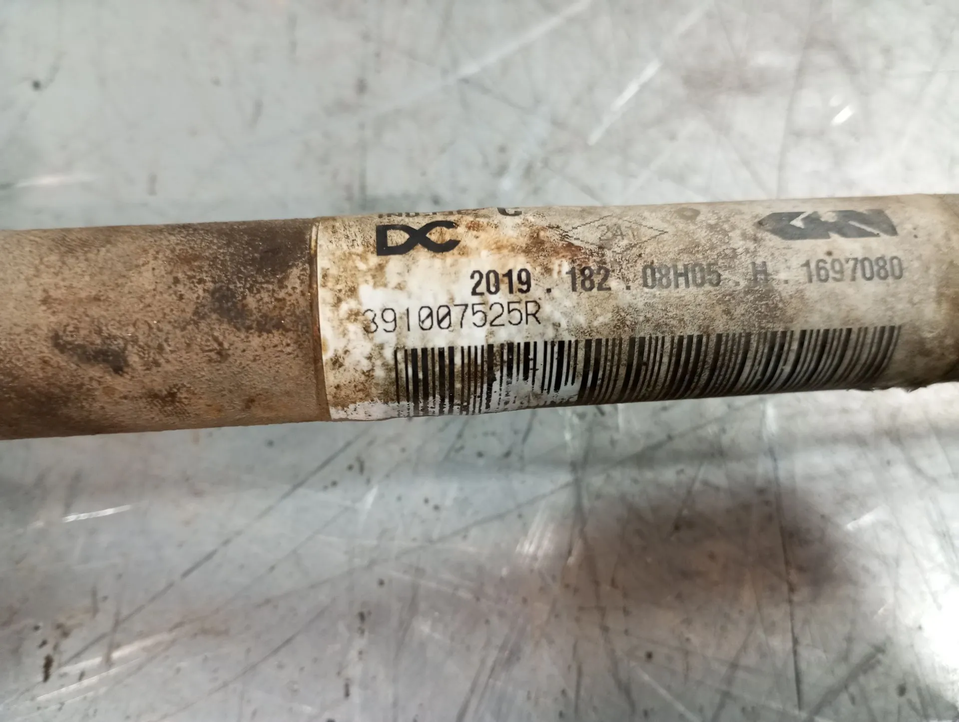 Transmissão frente direita RENAULT Kangoo Express (FW0/1_) Imagem-3