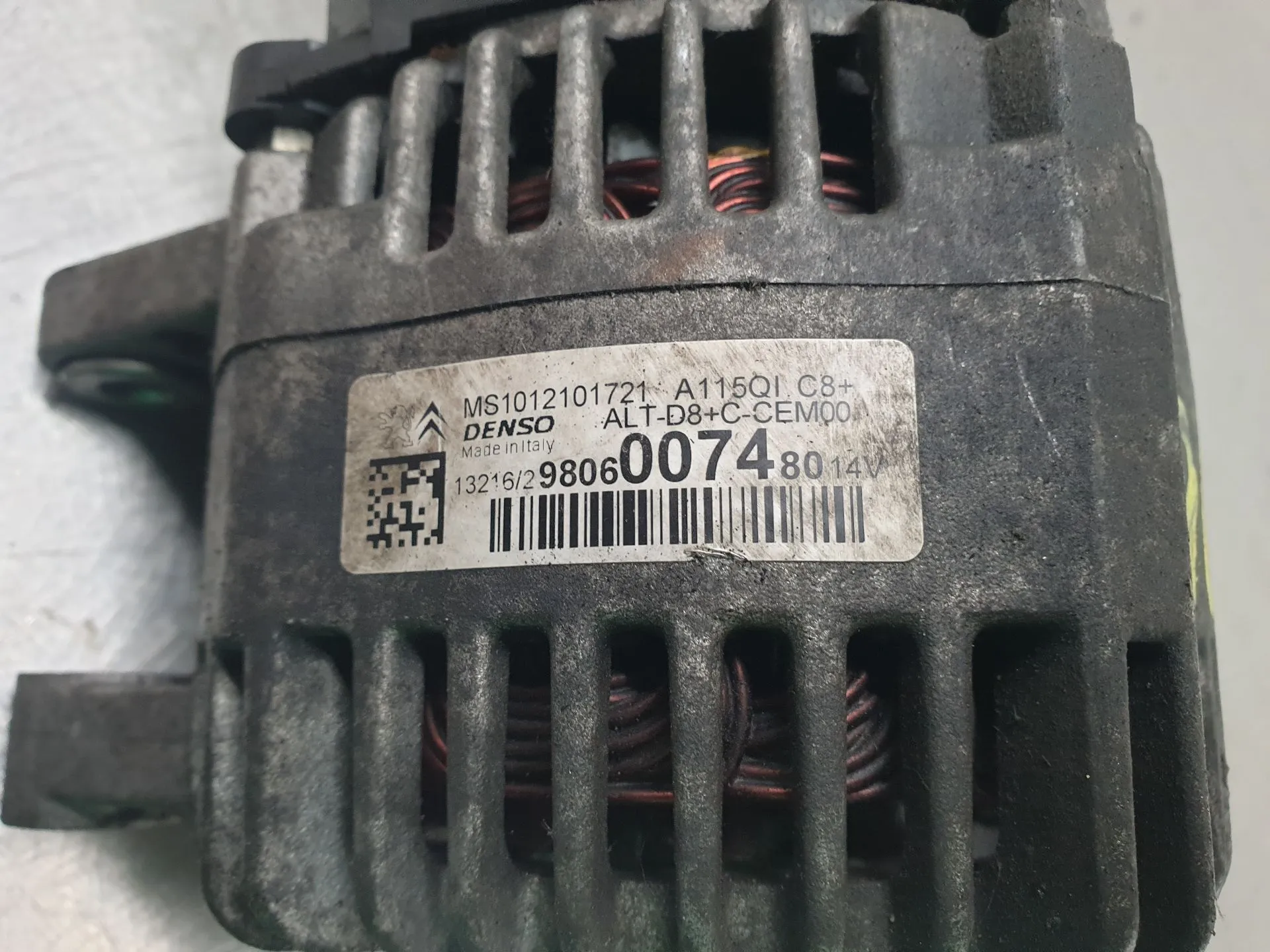 Alternador PEUGEOT 208 Imagem-6