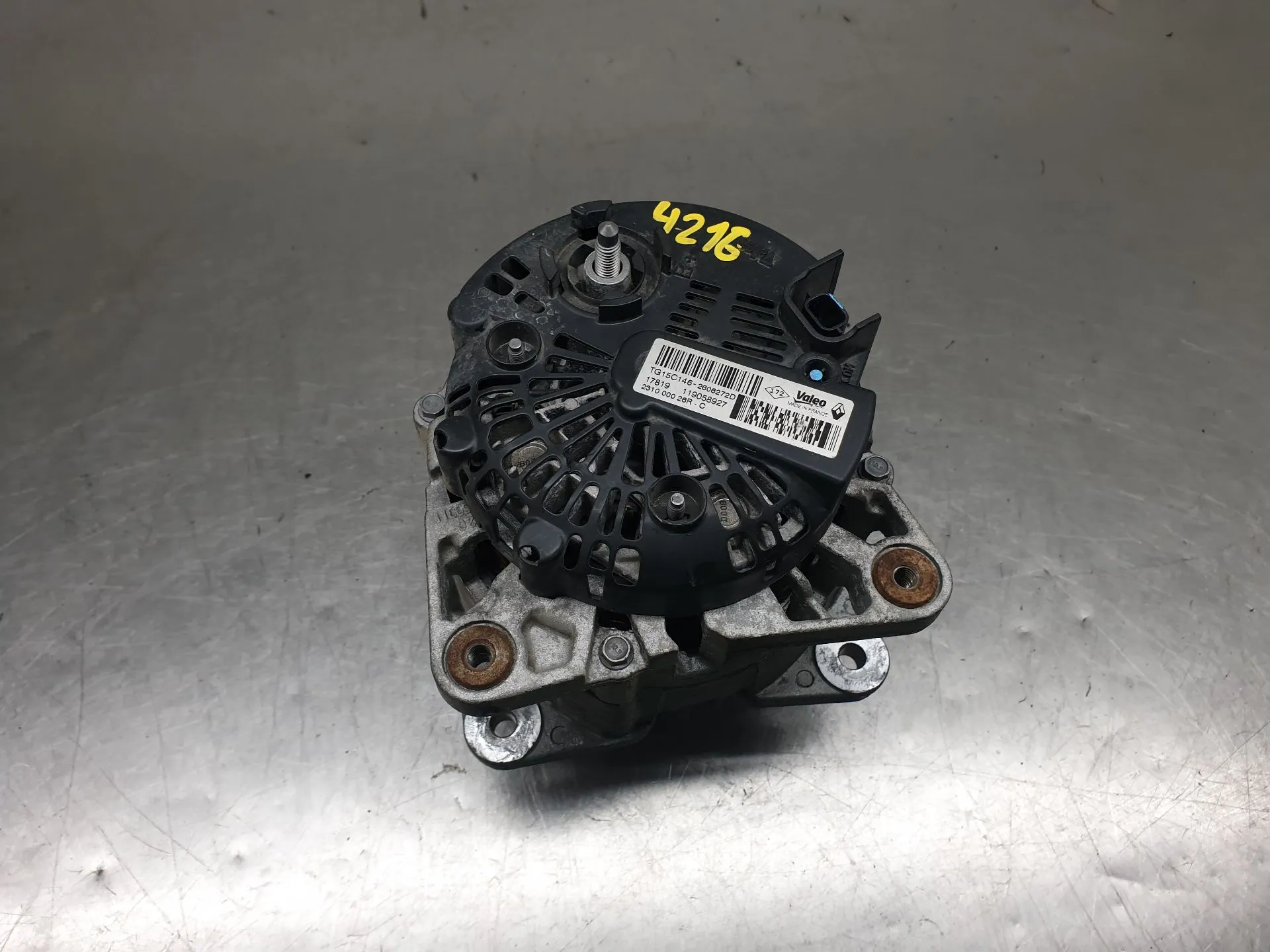 Alternador RENAULT Kangoo Express (FW0/1_) Imagem-3