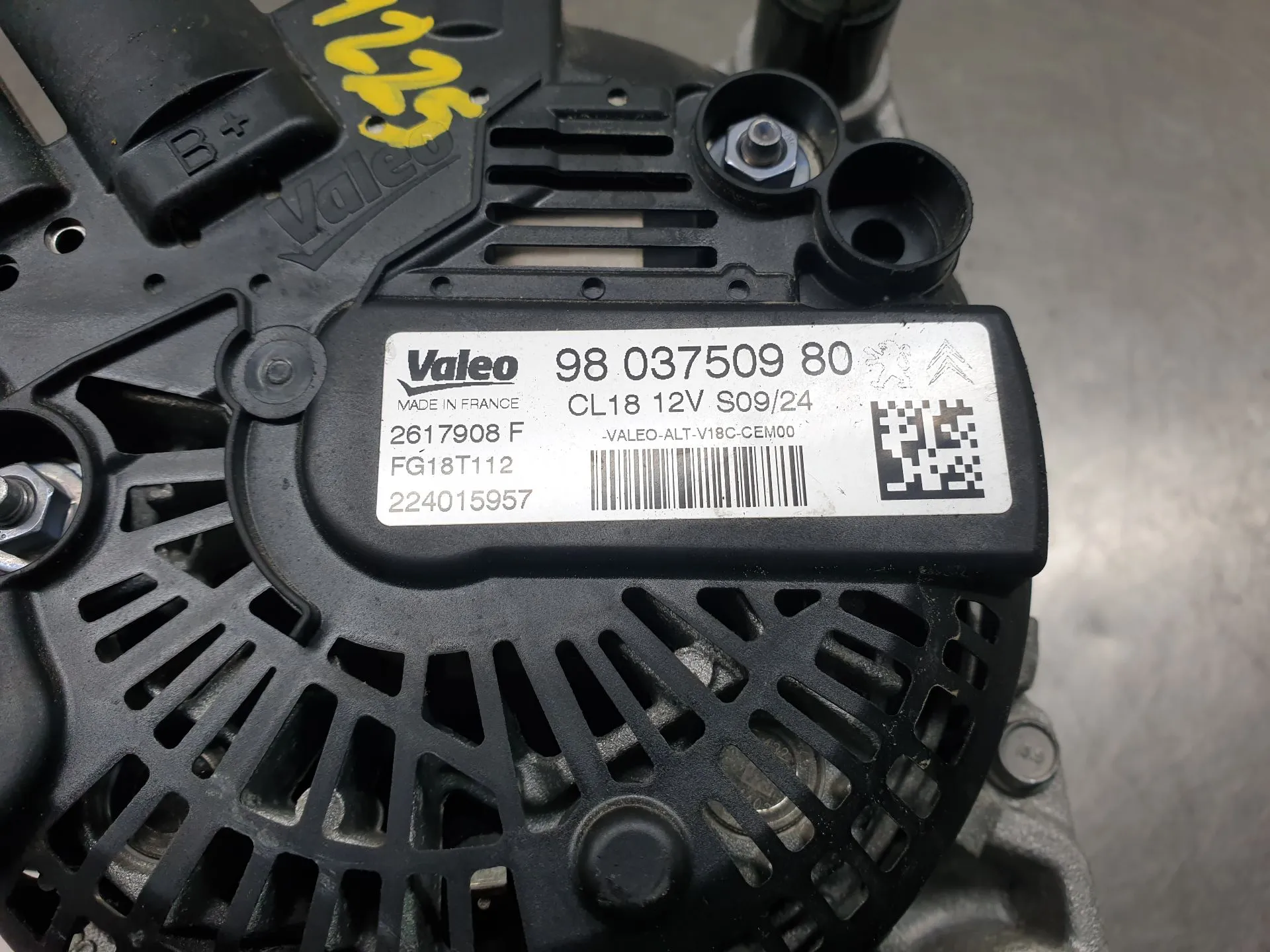 Alternador CITROËN Berlingo (K9) Imagem-5