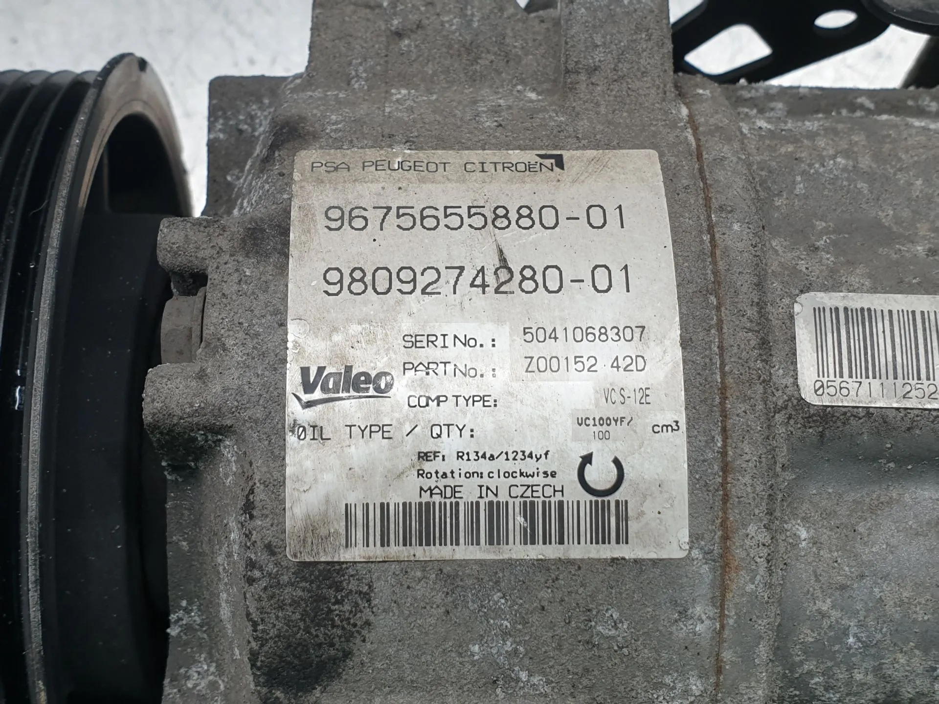 Compressore A/C PEUGEOT 308 II Imagem-6