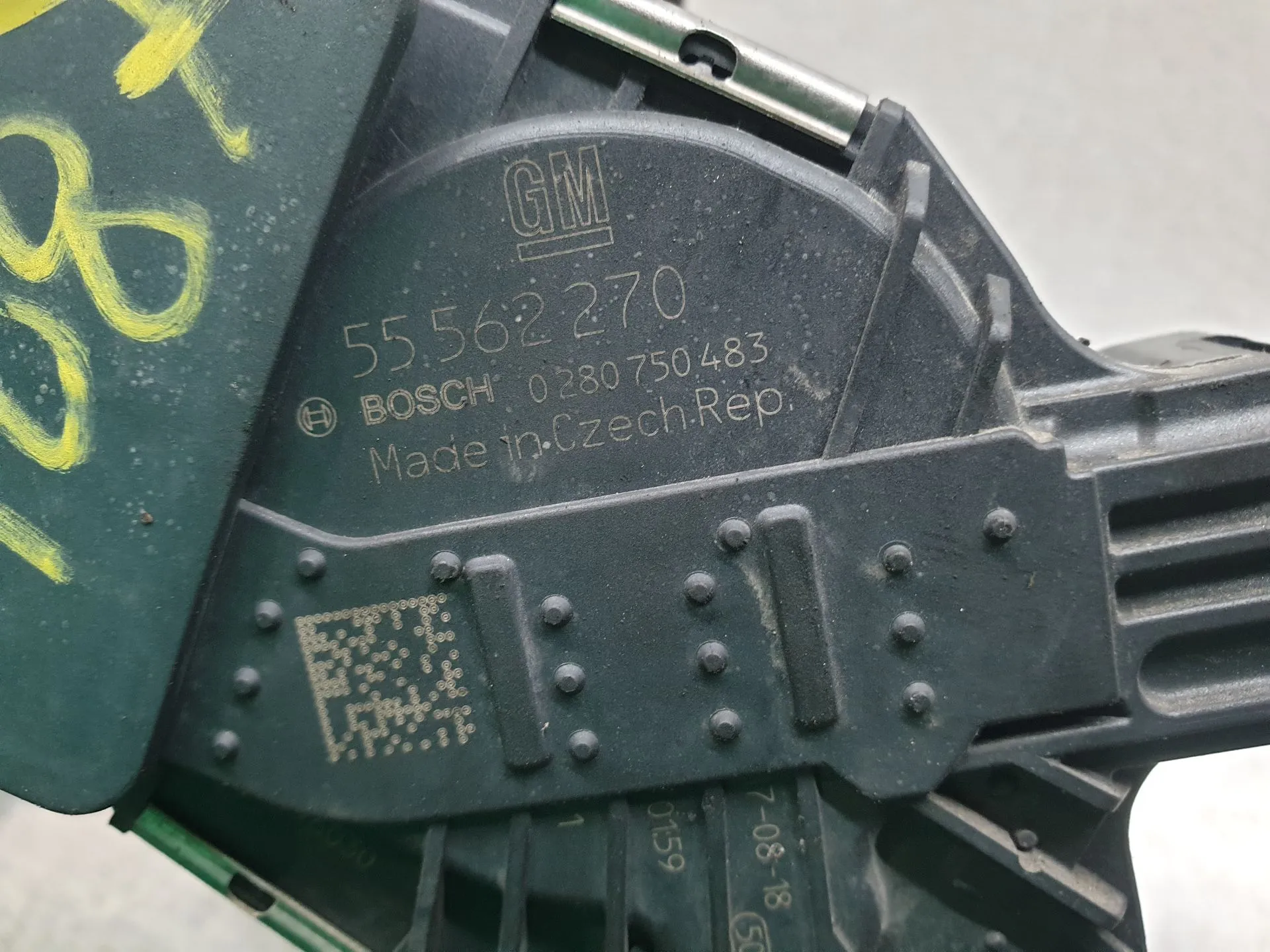 Throttle body OPEL Corsa E Imagem-5