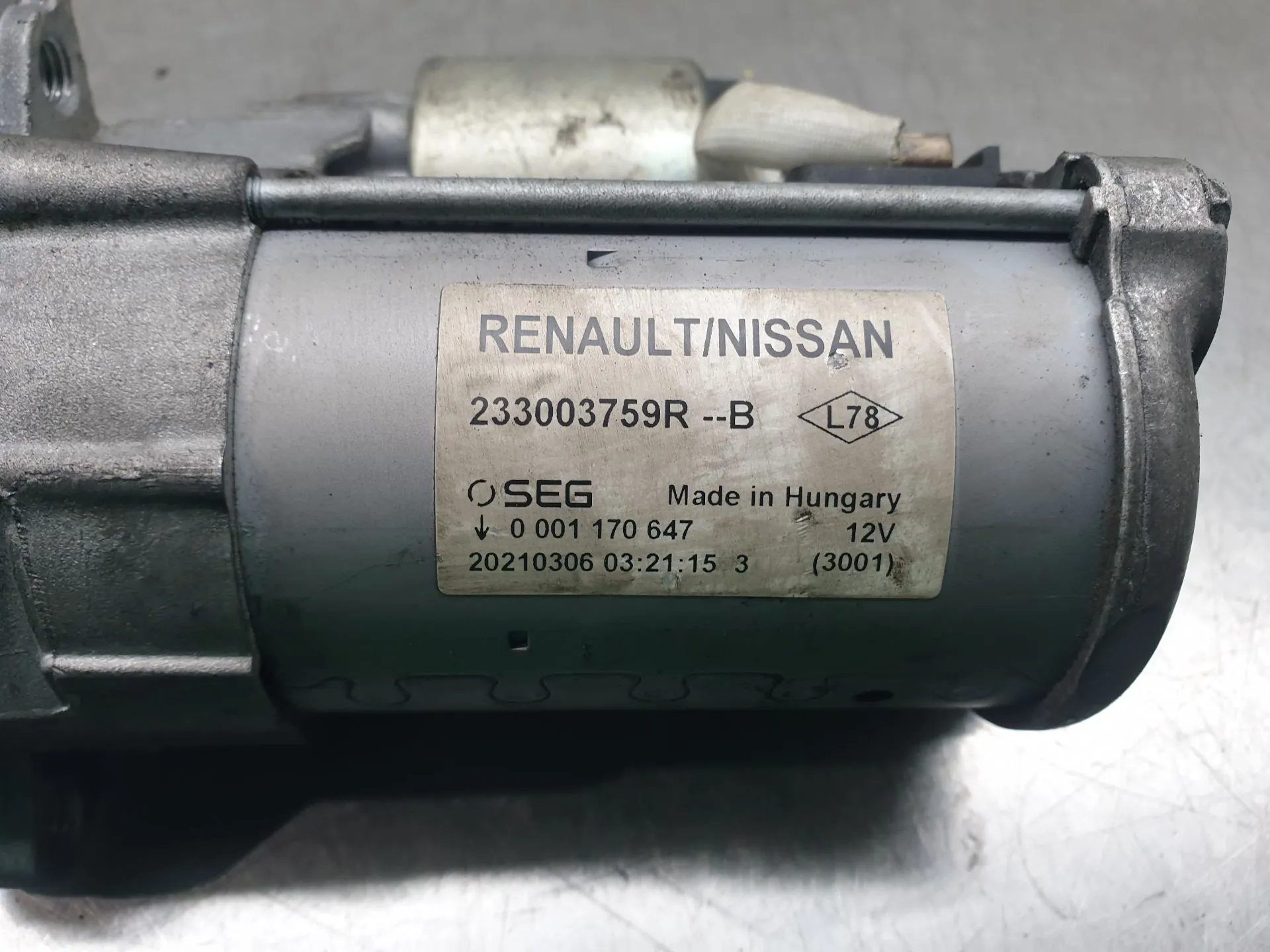 Motor de arranque RENAULT Megane IV (B9A/M_) Imagem-4