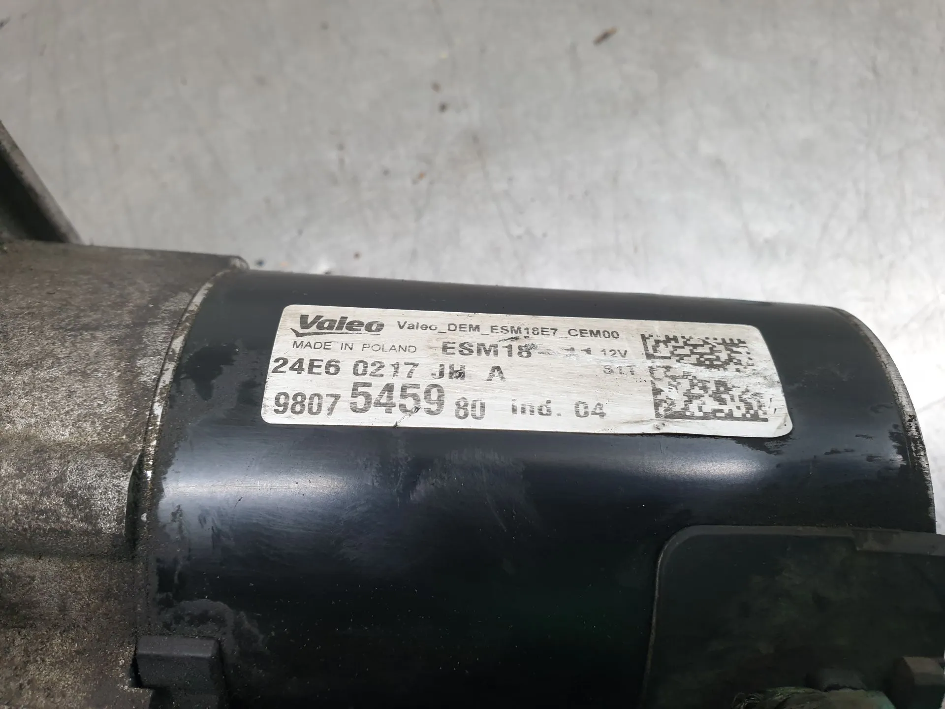 Motor de arranque PEUGEOT 208 Imagem-4