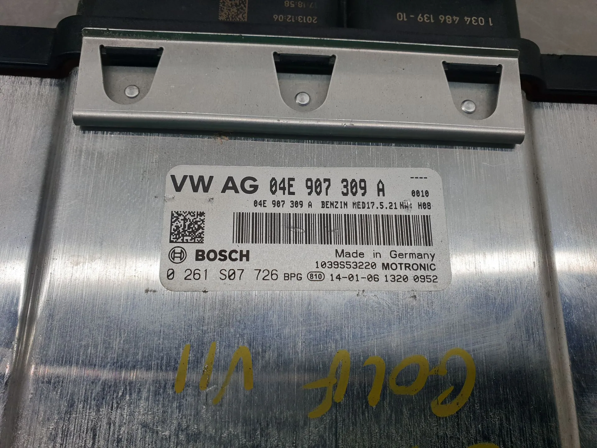 Centralina motor / ECU VOLKSWAGEN Golf VII (5G1, BQ1, BE1, BE2) Imagem-3