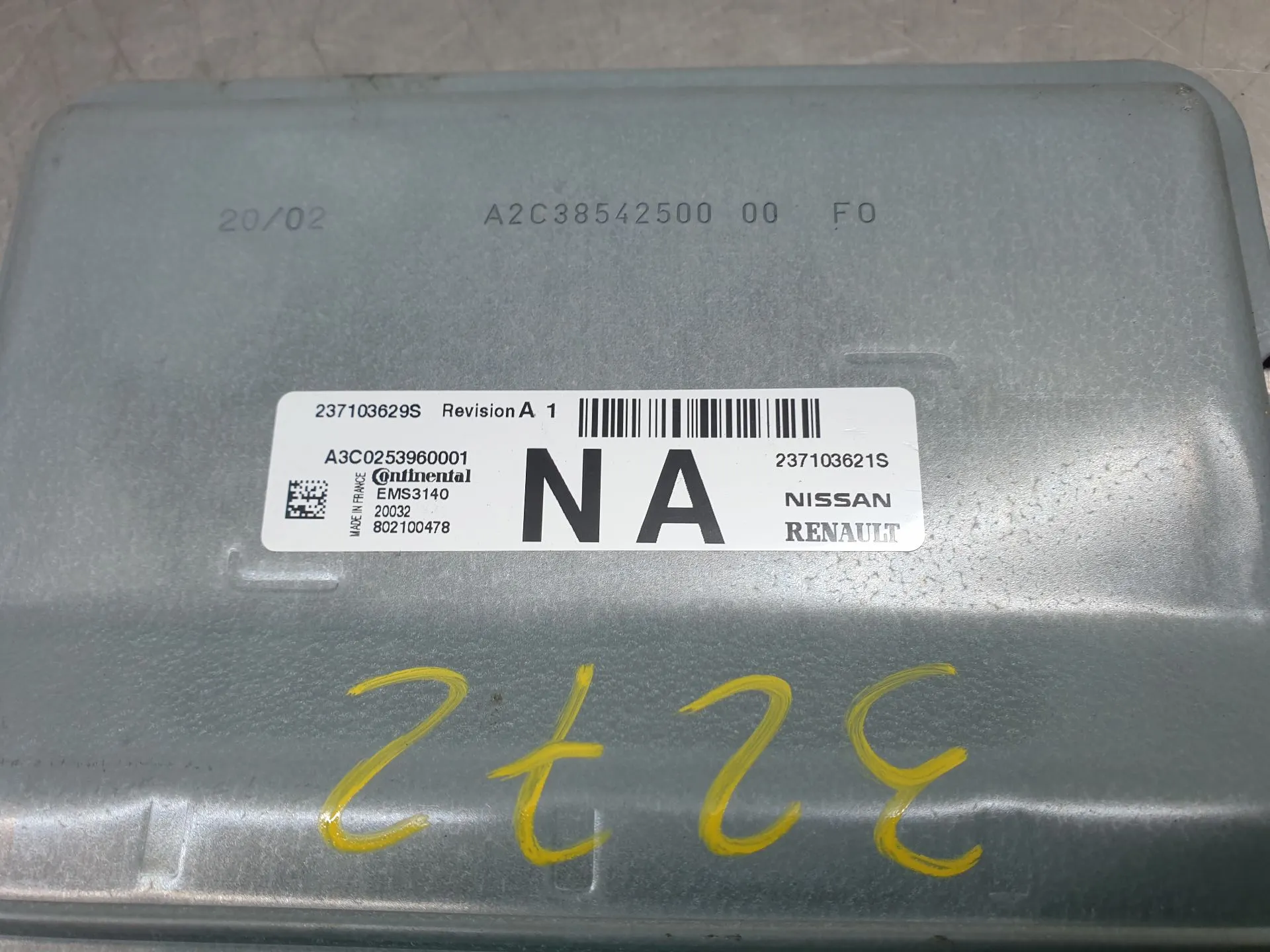 Centralina motor / ECU RENAULT Twingo III (BCM_) Imagem-3