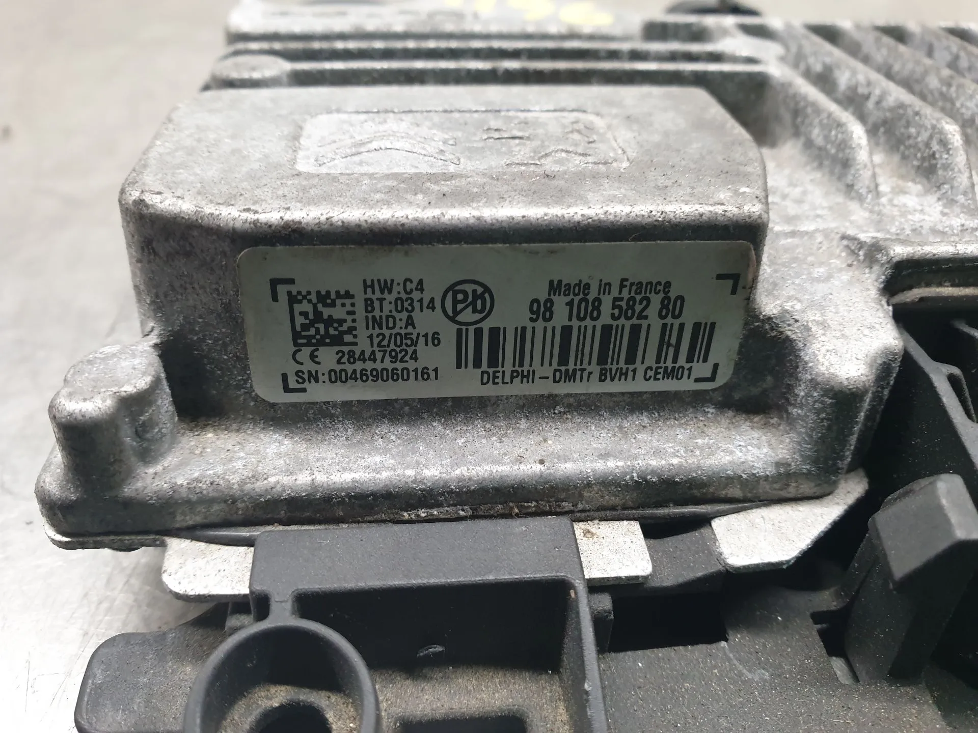 Start/Stop control unit/ ECU PEUGEOT 208 Imagem-3