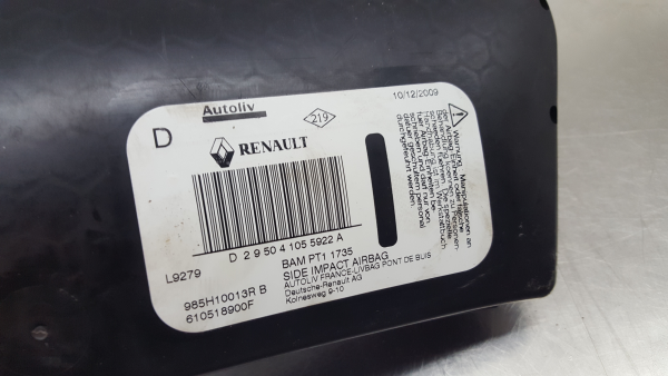 Airbag Derecho RENAULT Megane III (BZ0_) Imagem-2