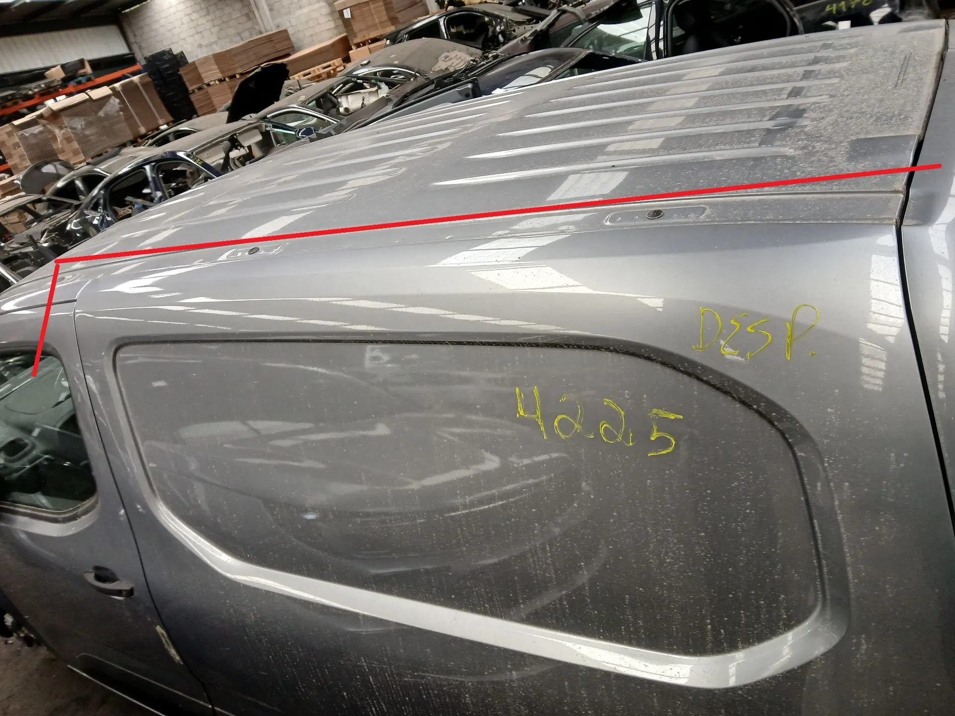 Panneau arrière gauche CITROËN Berlingo (K9) Imagem-1