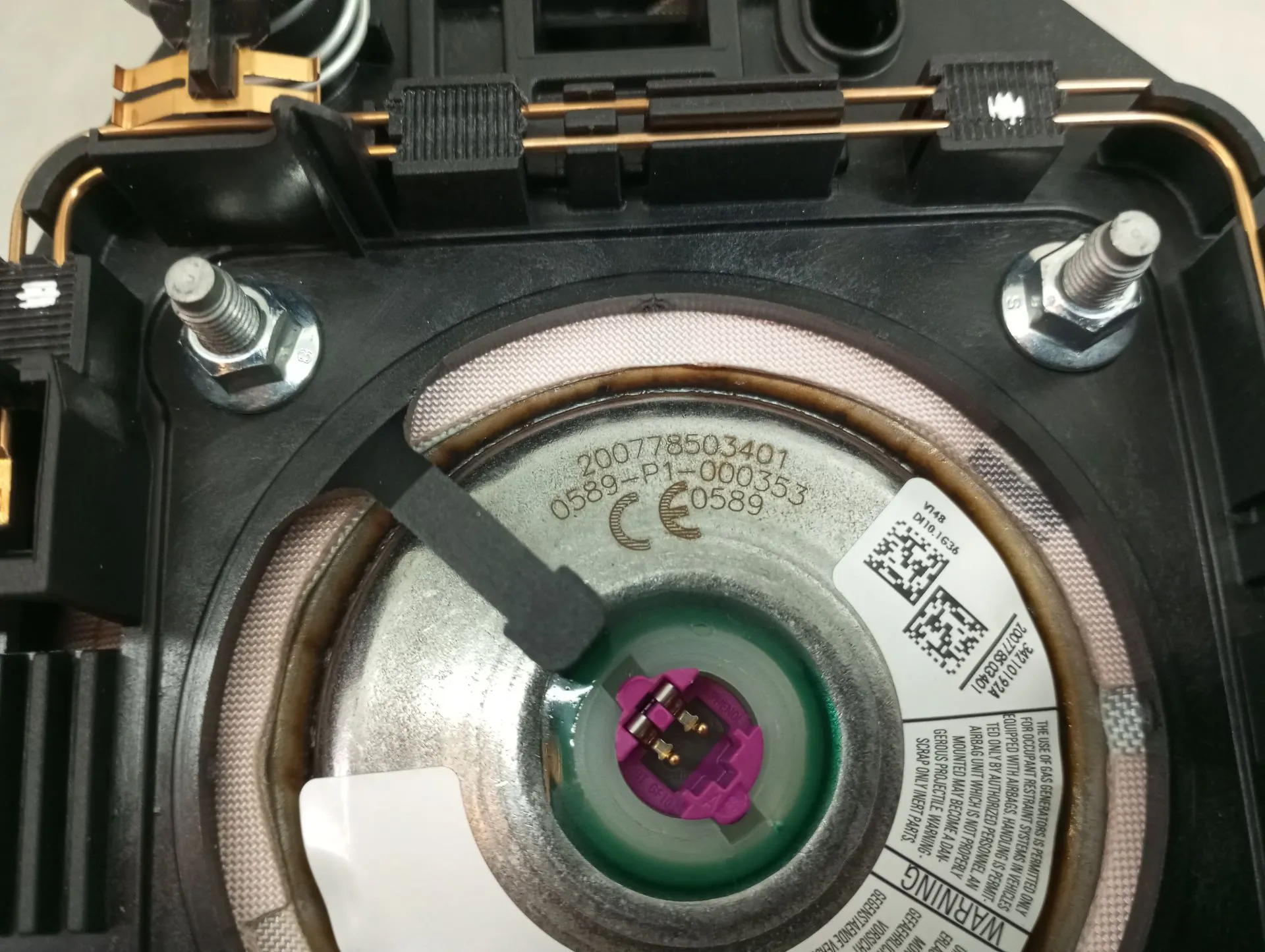 Airbag du Volant FIAT 500 C (312_) Imagem-3