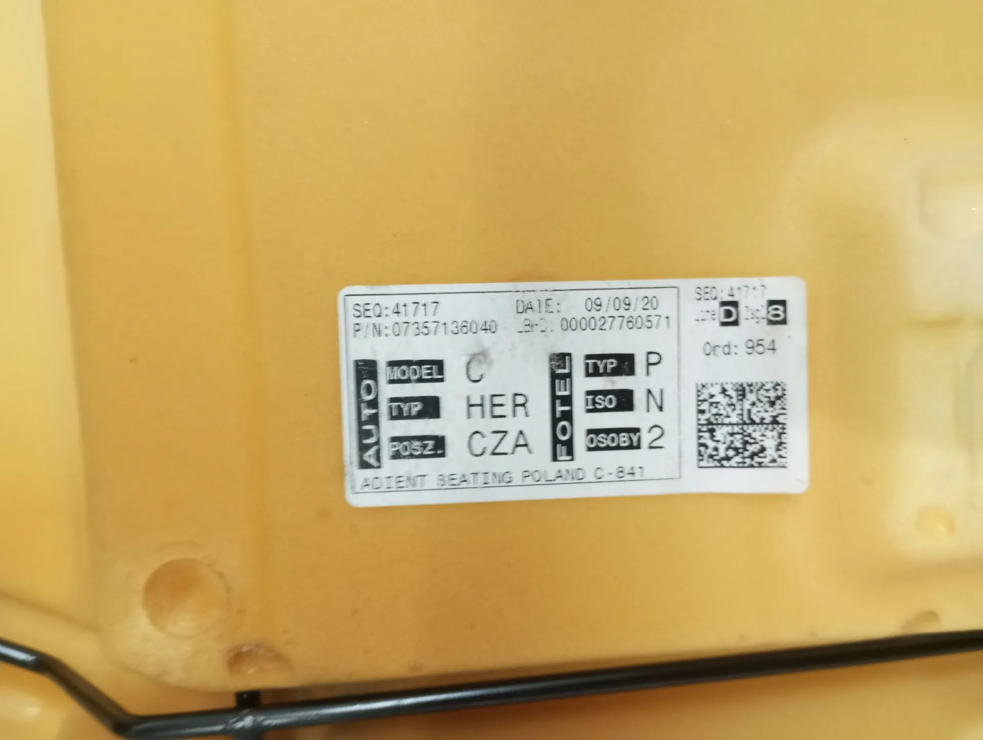 Rear Seat FIAT 500 C (312_) Imagem-2