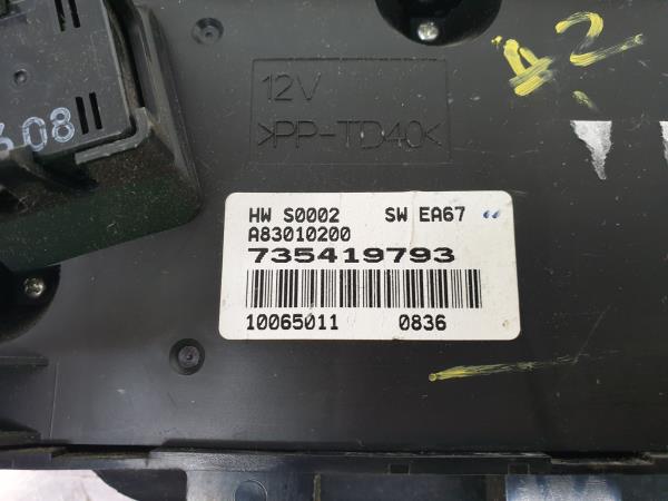 Commande chauffage FIAT Grande Punto (199_) Imagem-2