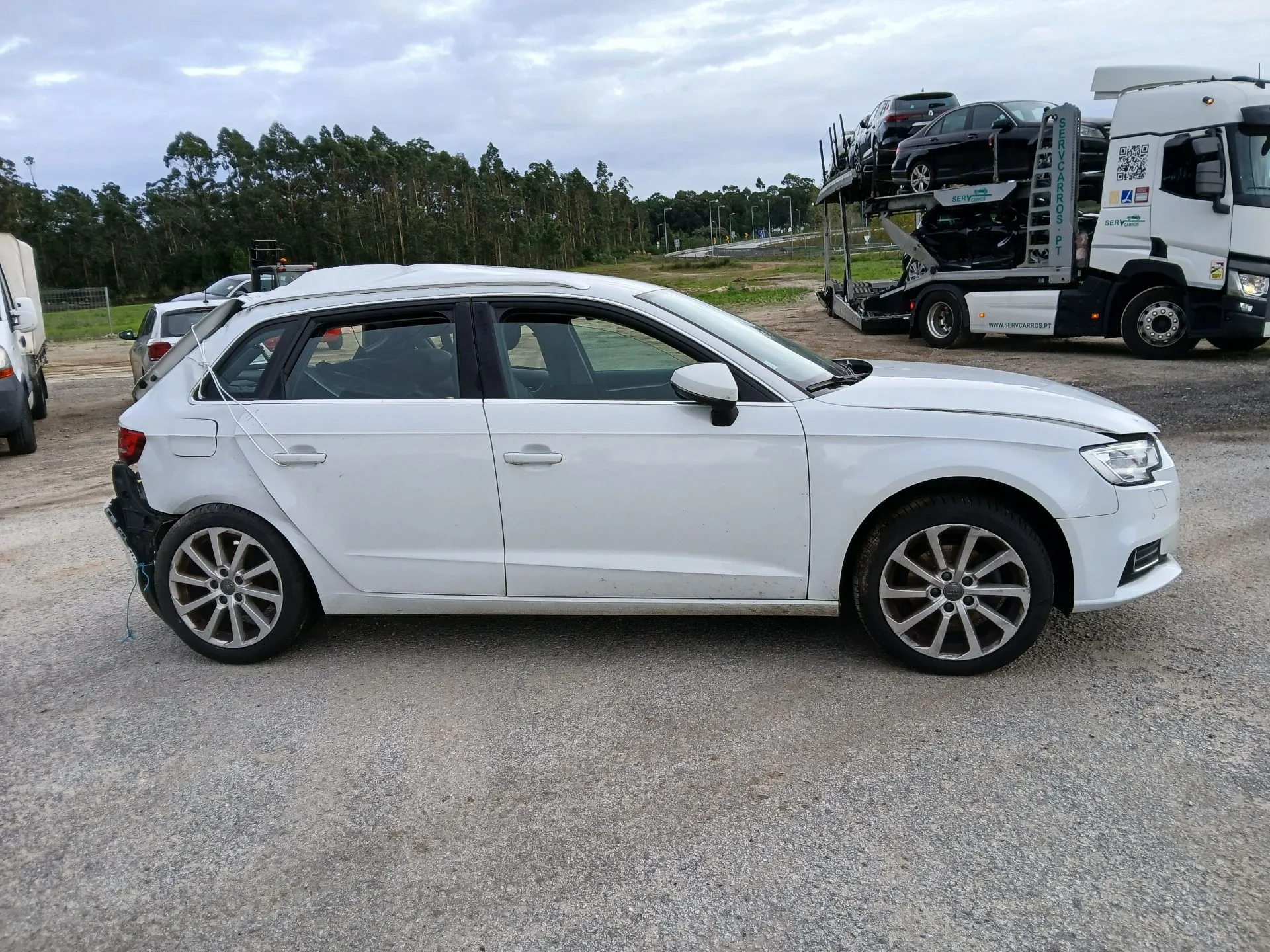 Elevalunas delantero derecho AUDI A3 Sportback (8VA, 8VF)