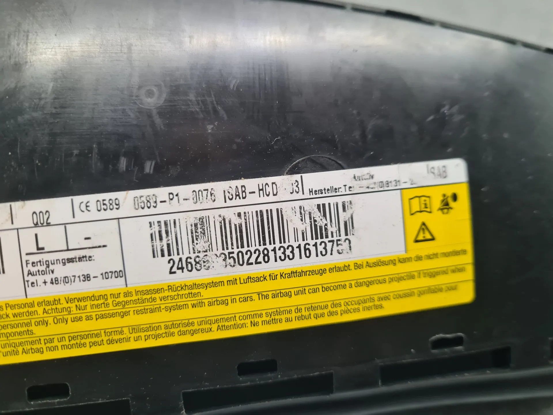 Airbag banco esquerdo MERCEDES-BENZ Classe A (W176) Imagem-4