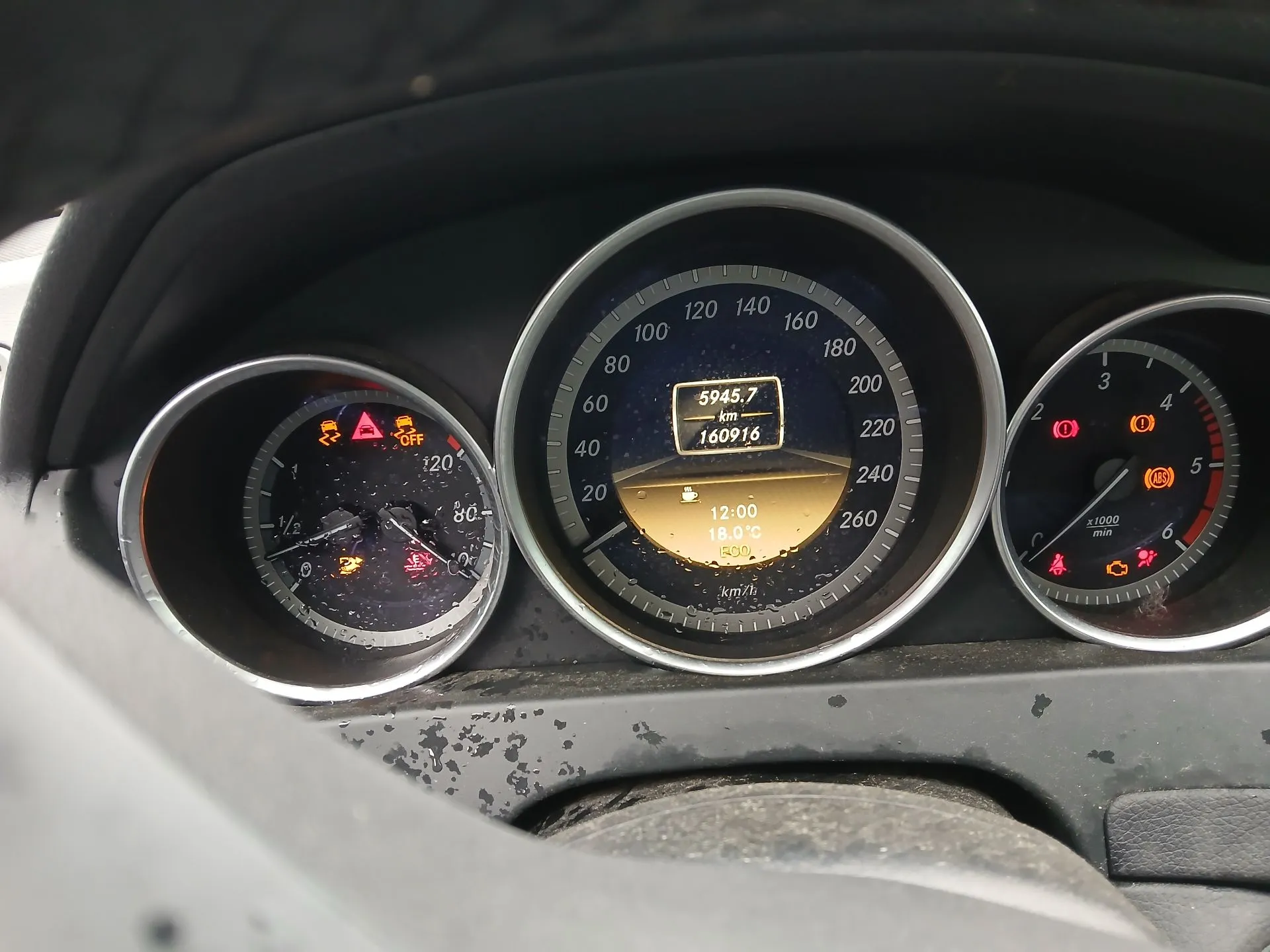 Quadrante / painel de instrumentos MERCEDES-BENZ Classe C (W204)