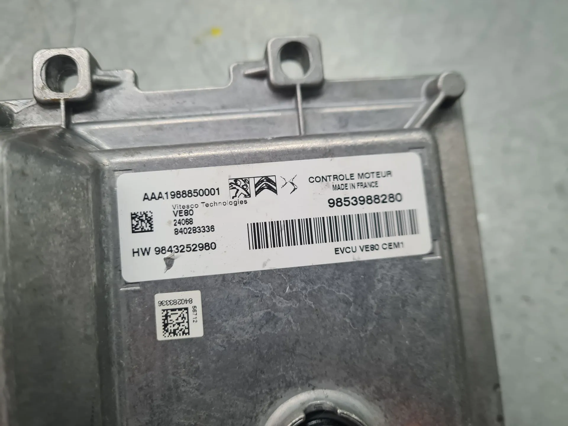 Centralina motor / ECU CITROËN C4 III Imagem-3