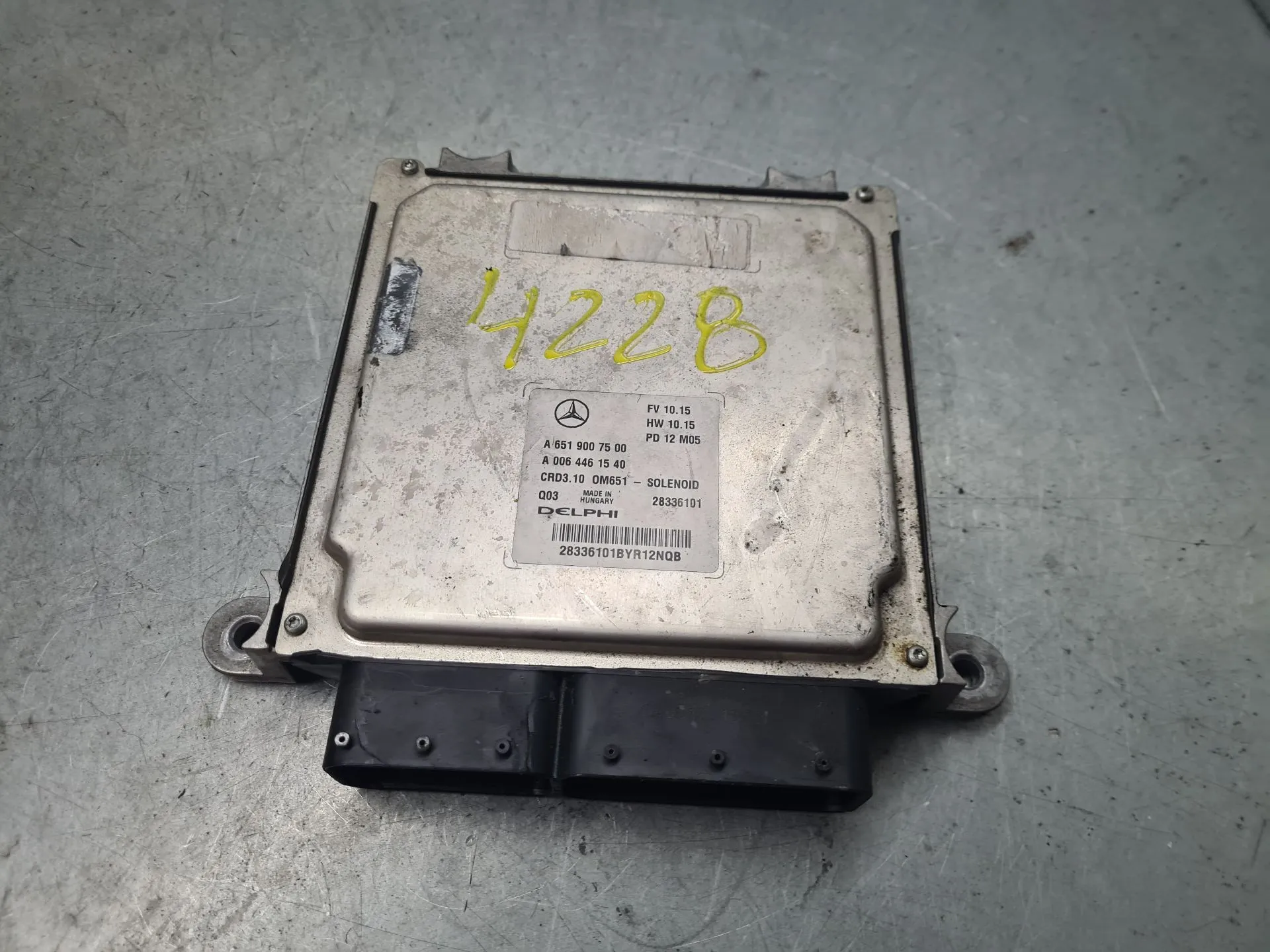 Centralina motor / ECU MERCEDES-BENZ Classe C (W204) Imagem-1