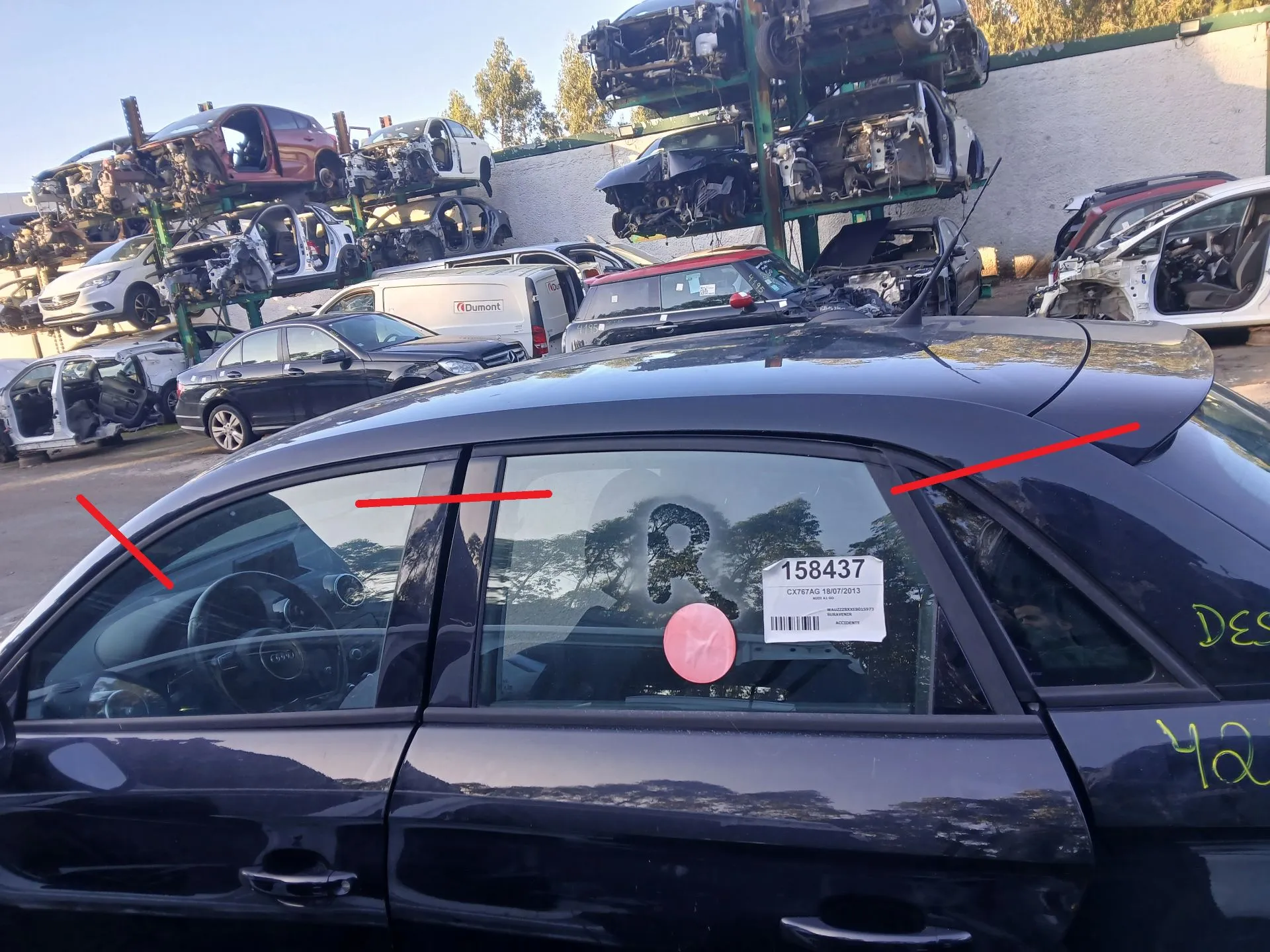 Toit AUDI A1 (8X1, 8XK)