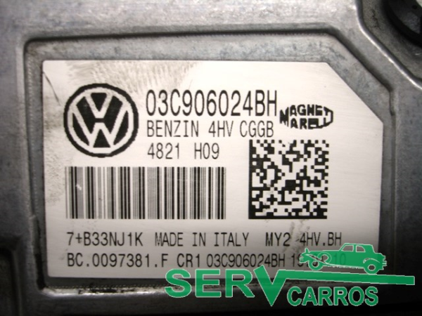 Centralina motor / ECU VOLKSWAGEN Polo (6R, 6C) Imagem-1