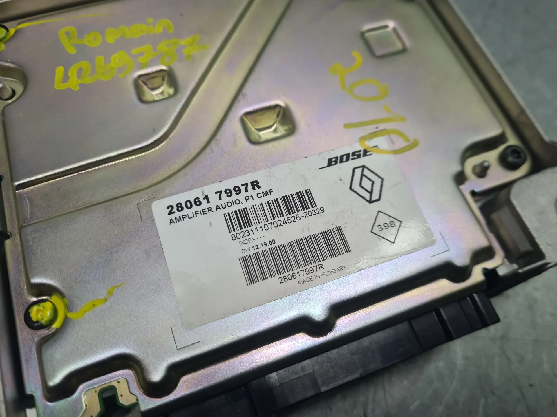 Amplificatore Altoparlanti RENAULT Captur II Imagem-3