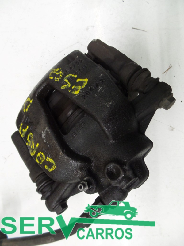 Pinça travão / maxila de travão frente esquerda OPEL Corsa D