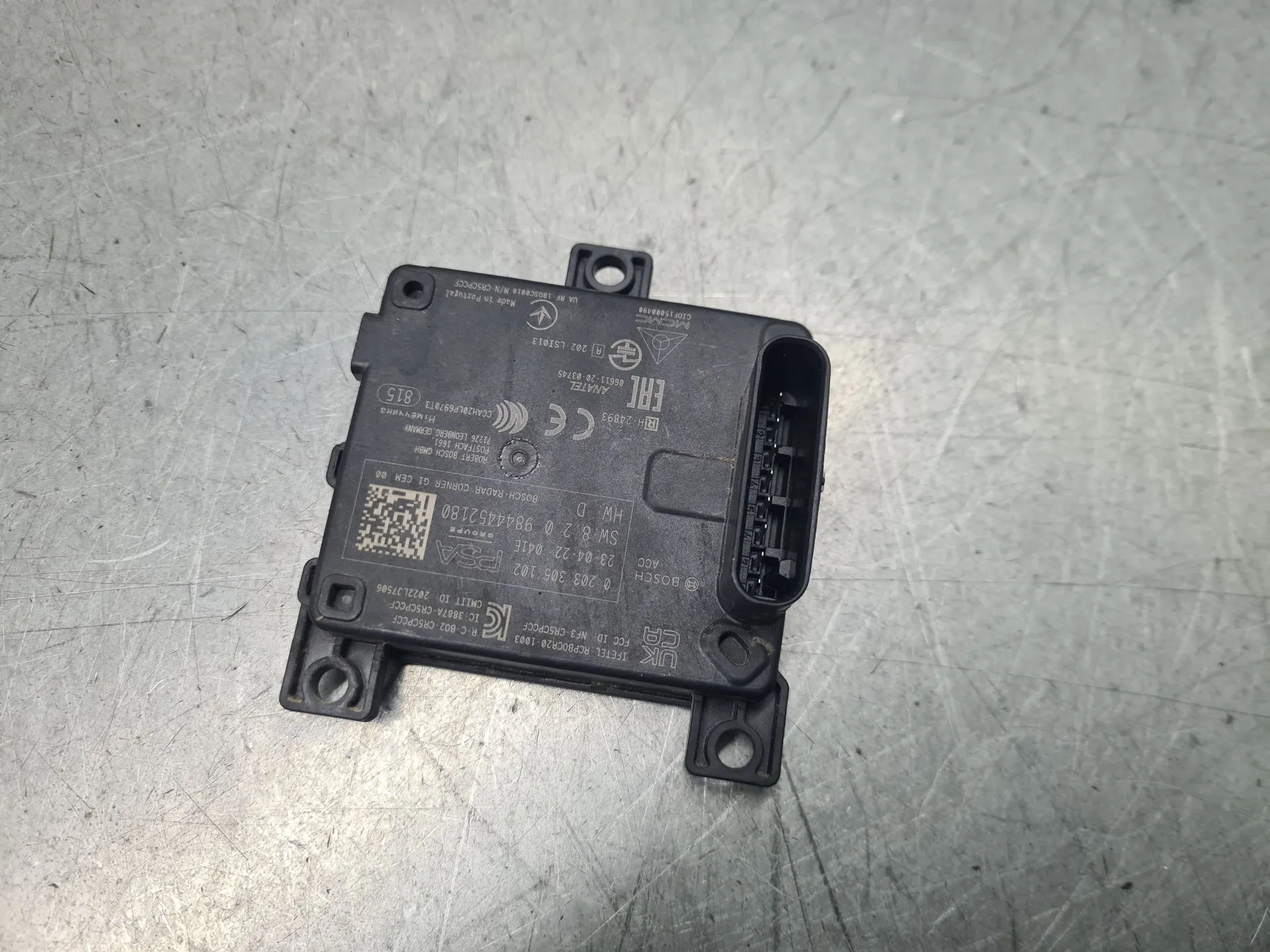 Sensore radar PEUGEOT 308 III