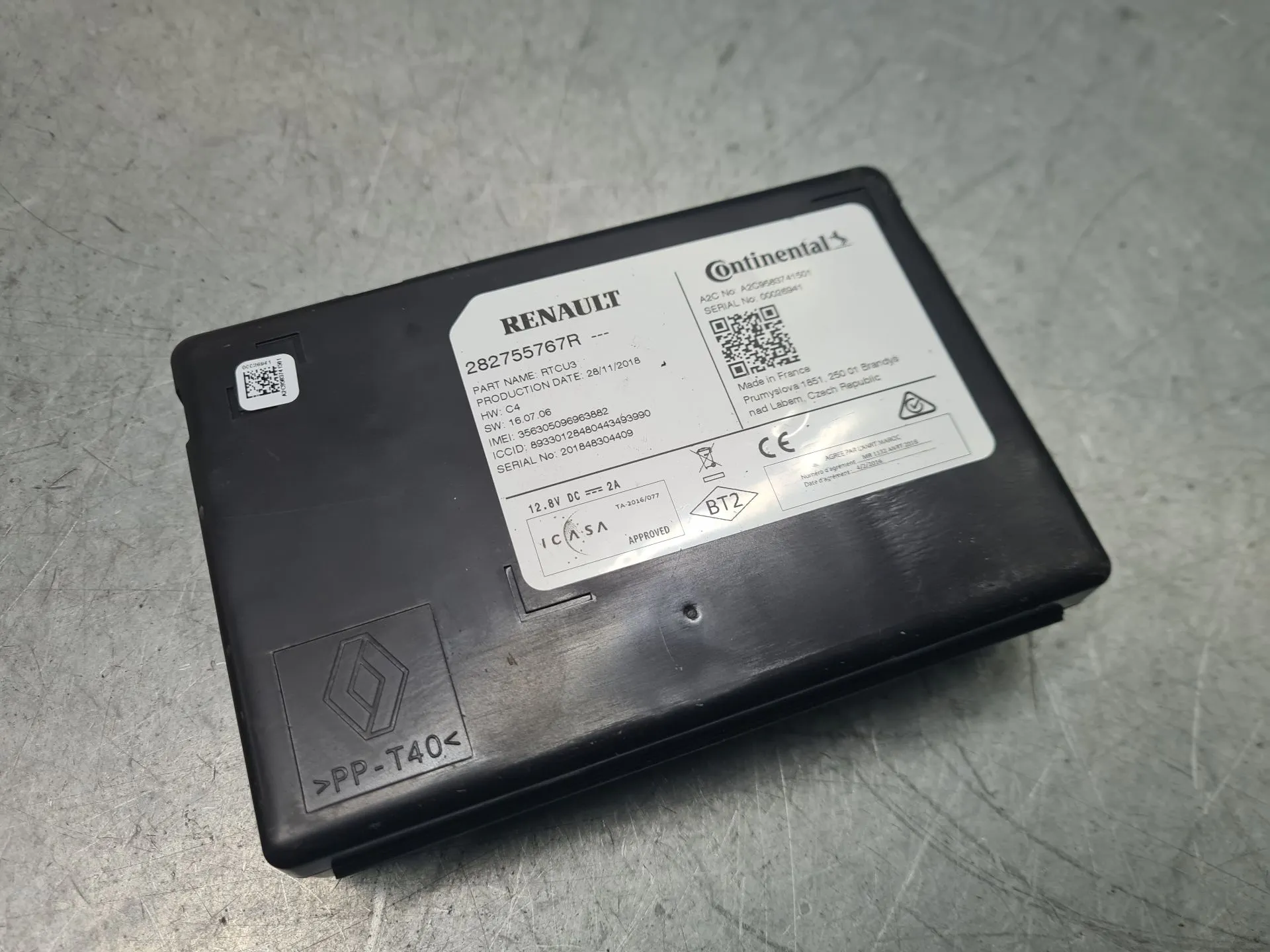 Modulo generico RENAULT Zoe (BFM_)