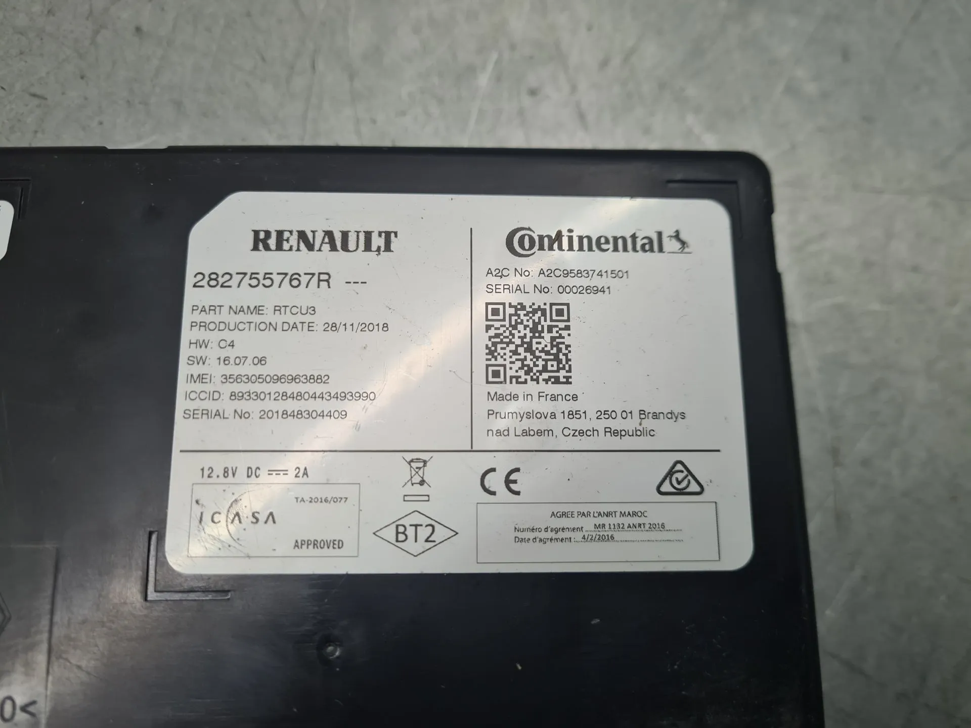 Modulo generico RENAULT Zoe (BFM_) Imagem-4