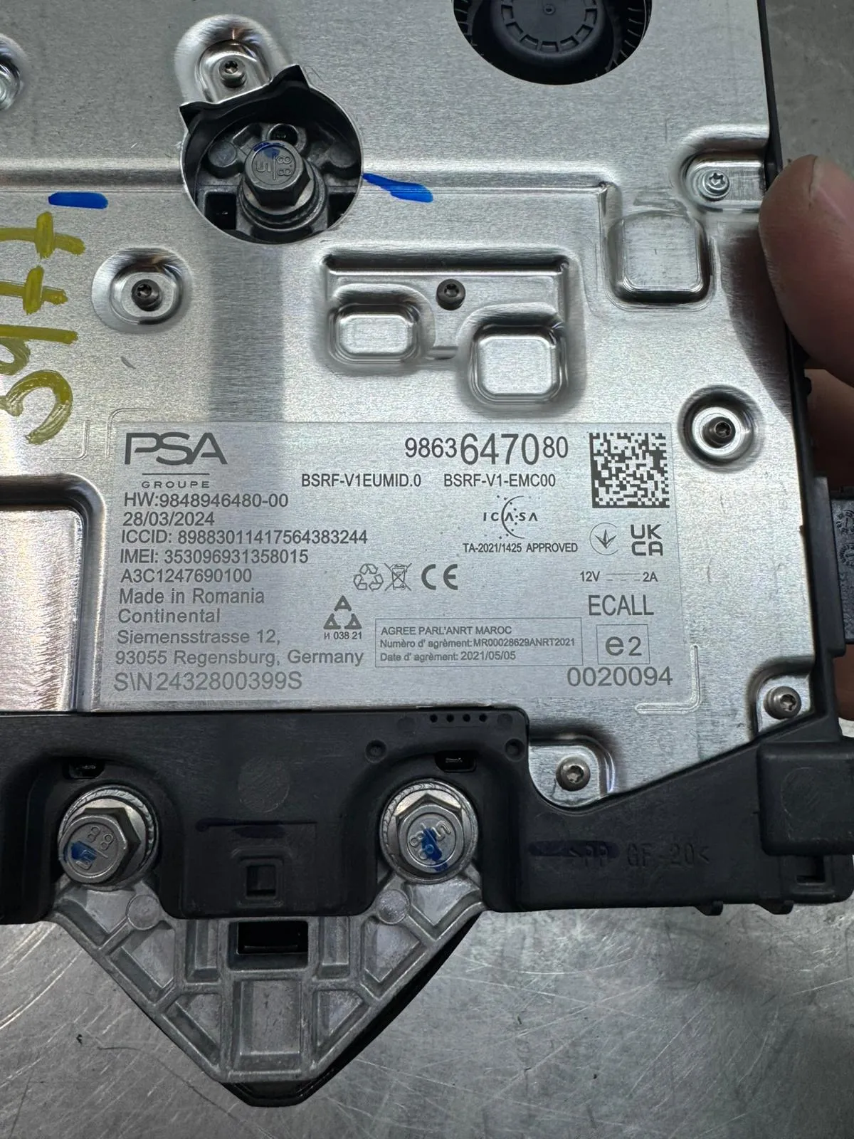 Amplificateur Antenne PEUGEOT 208 II Imagem-3