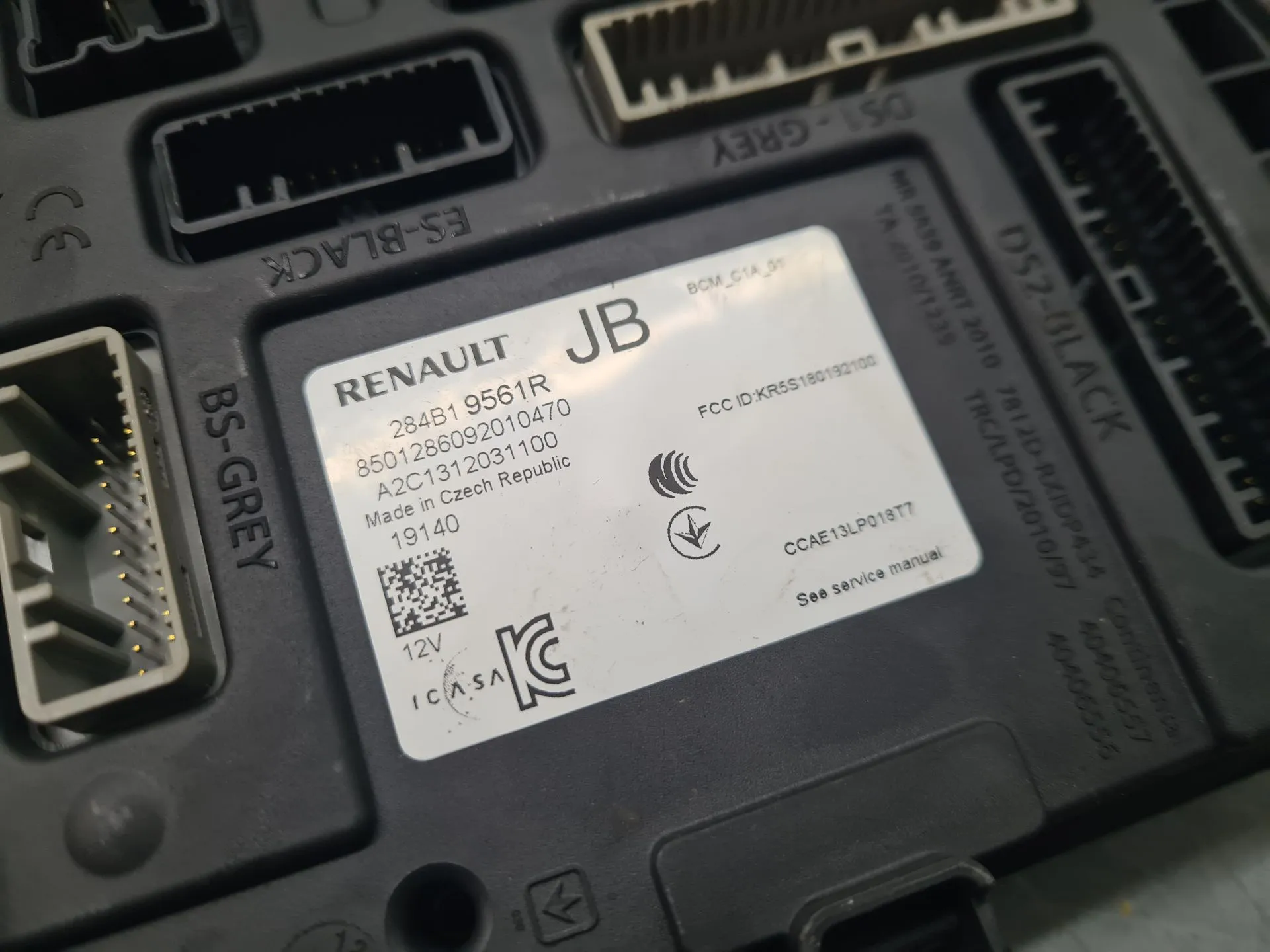 Modulo / Centralina comfort RENAULT Clio V (BF_) Imagem-3