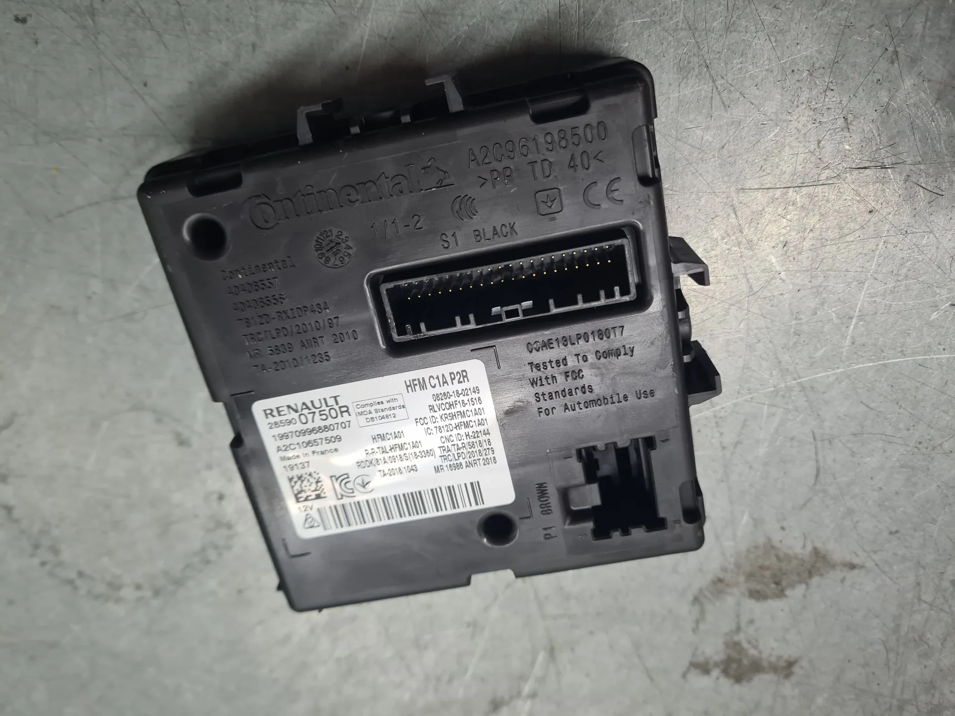 Modulo / Centralina comfort RENAULT Clio V (BF_)