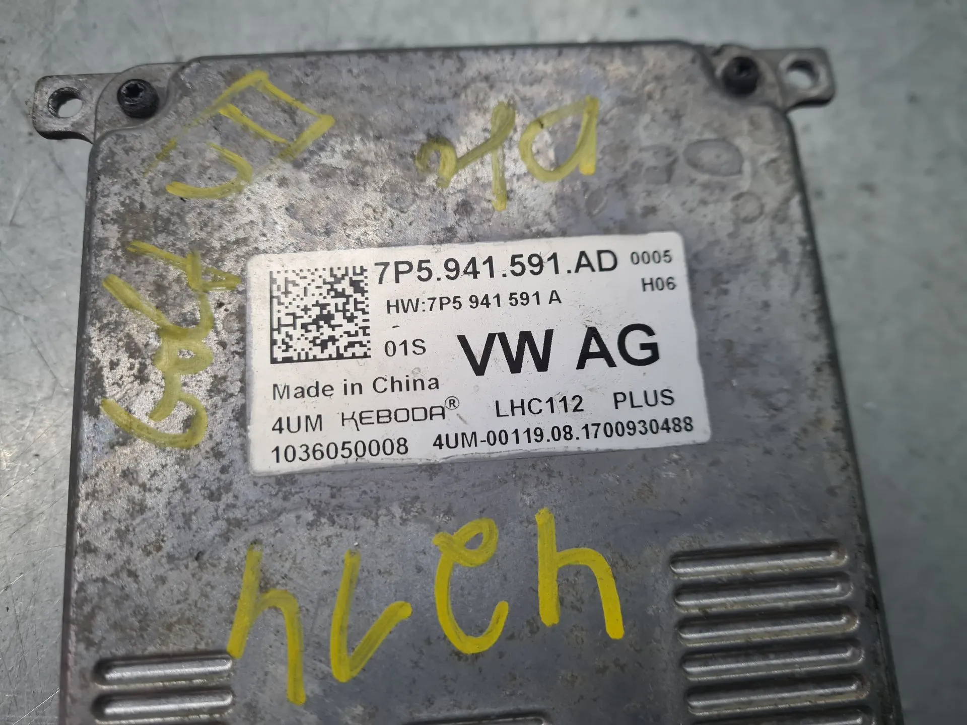 Xenon Ballast / Modulo LED VOLKSWAGEN Golf VII (5G1, BQ1, BE1, BE2) Imagem-2