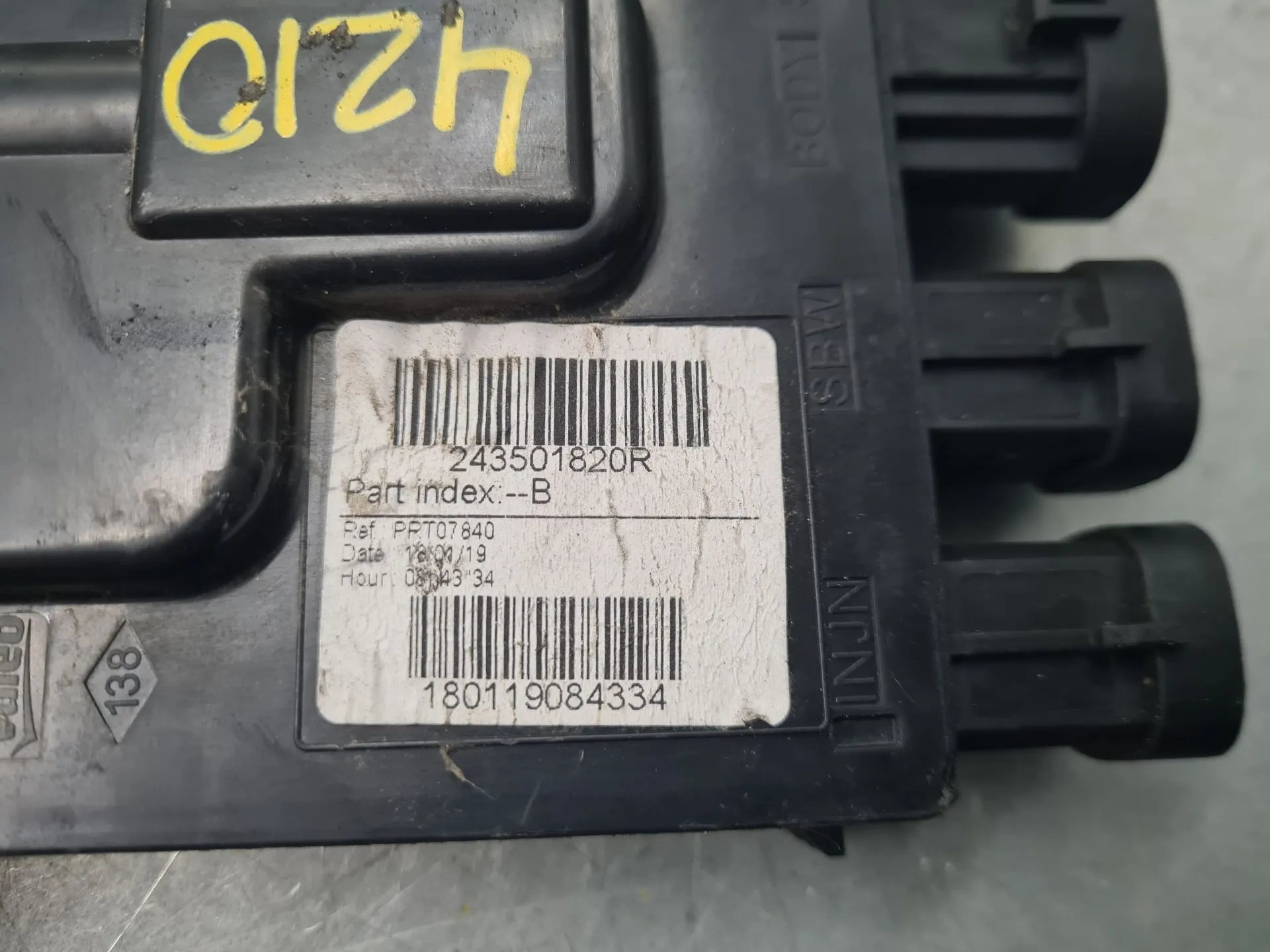 Modulo controllo della batteria RENAULT Trafic III (FG_) Imagem-4