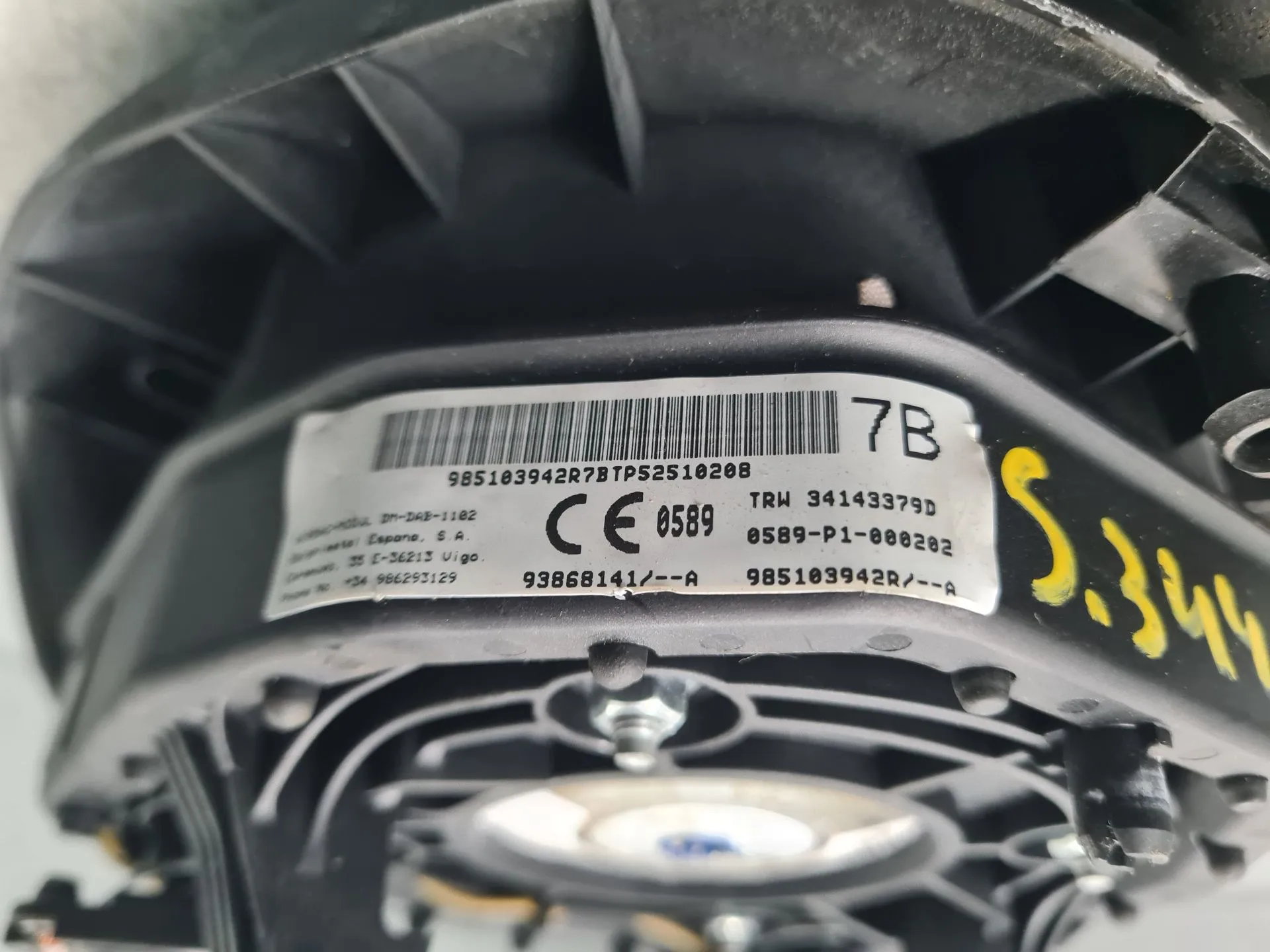 Kit de Airbags RENAULT Trafic III (FG_) Imagem-3