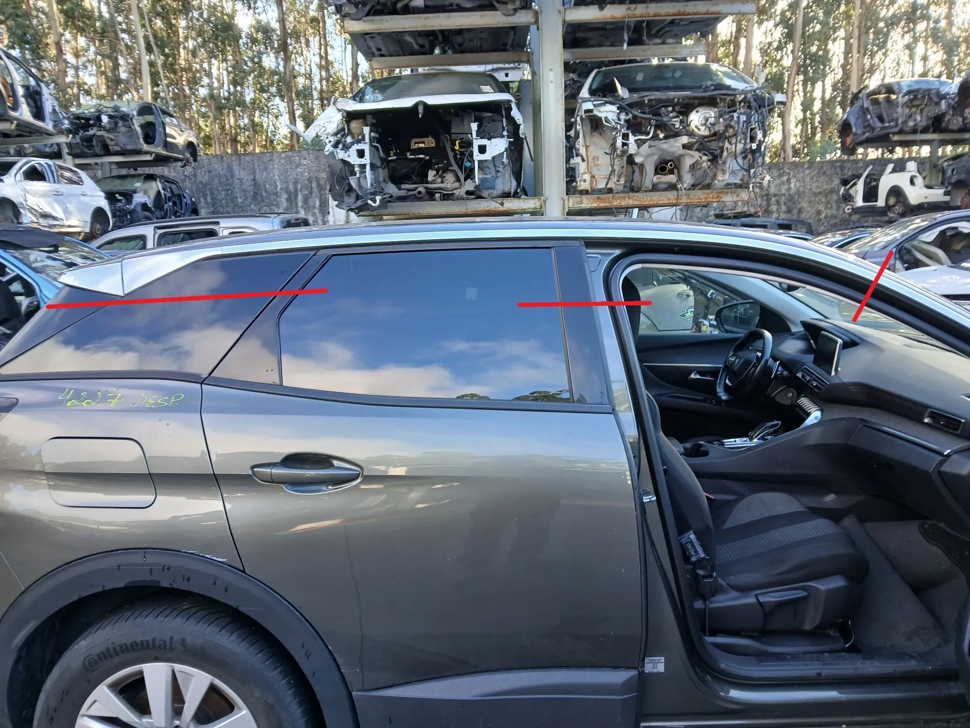 Roof PEUGEOT 3008 II (M_)