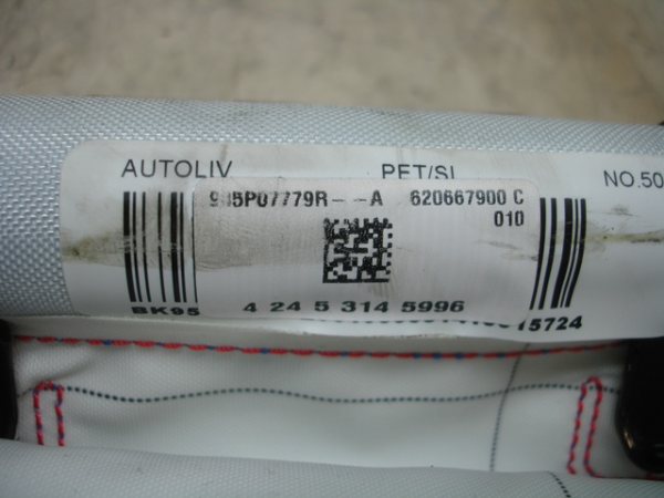 Airbag Cortina Derecho RENAULT Megane III Grandtour (KZ0/1) Imagem-2