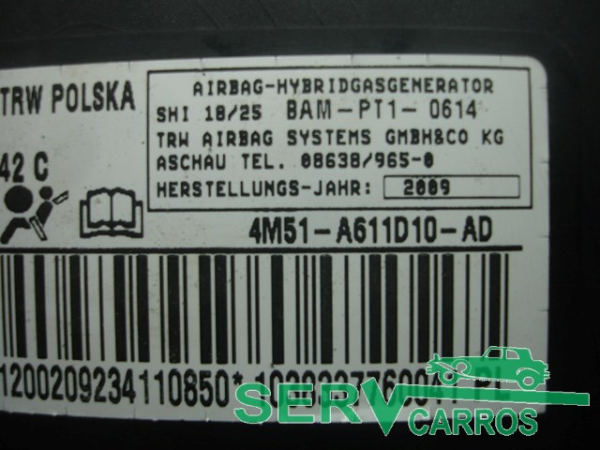 Airbag Derecho FORD Focus II (DA_) Imagem-1