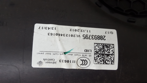 Forra porta / quartela frente esquerda OPEL Zafira Tourer (P12) Imagem-2