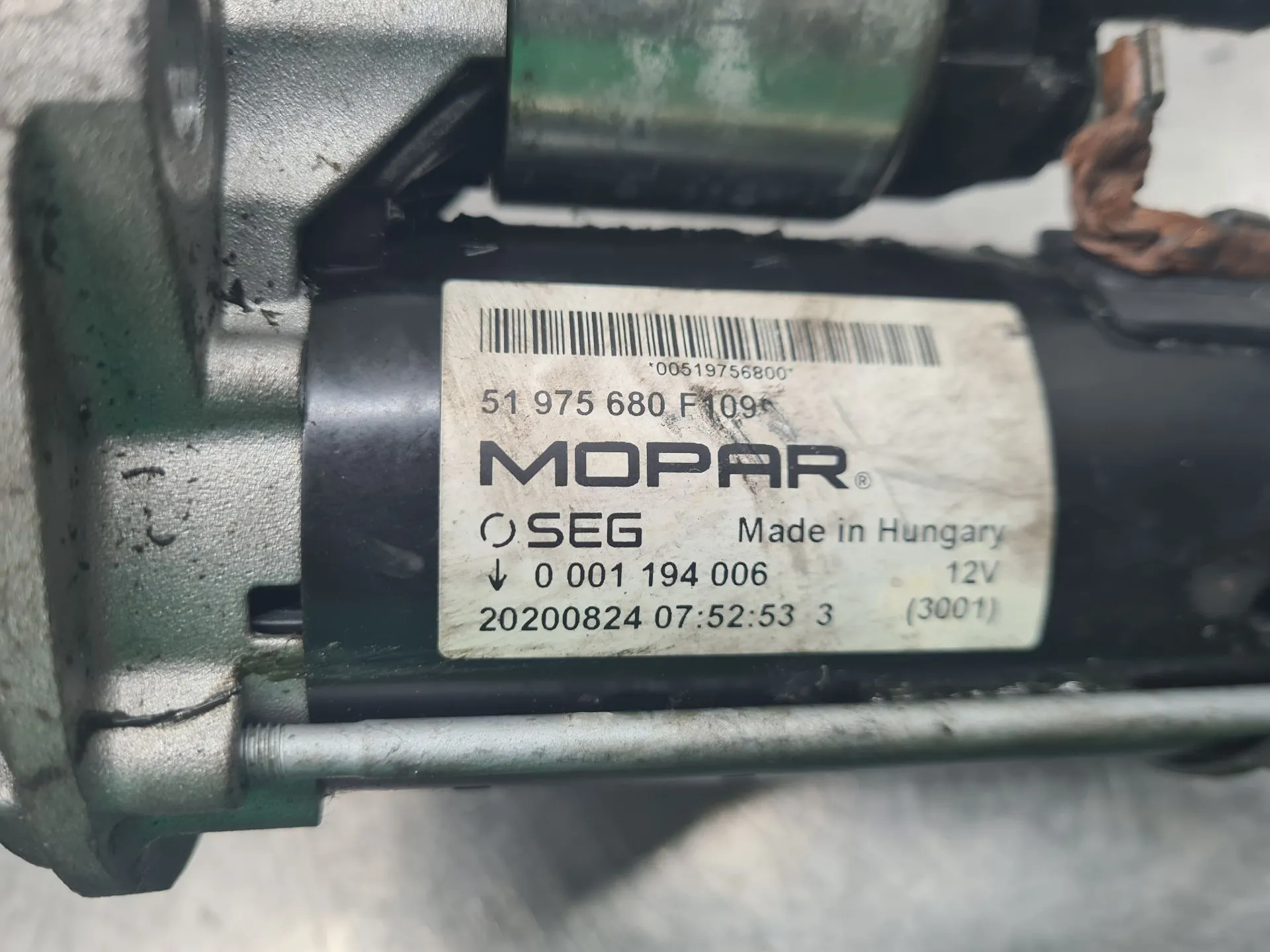 Motor de arranque FIAT 500 C (312_) Imagem-4