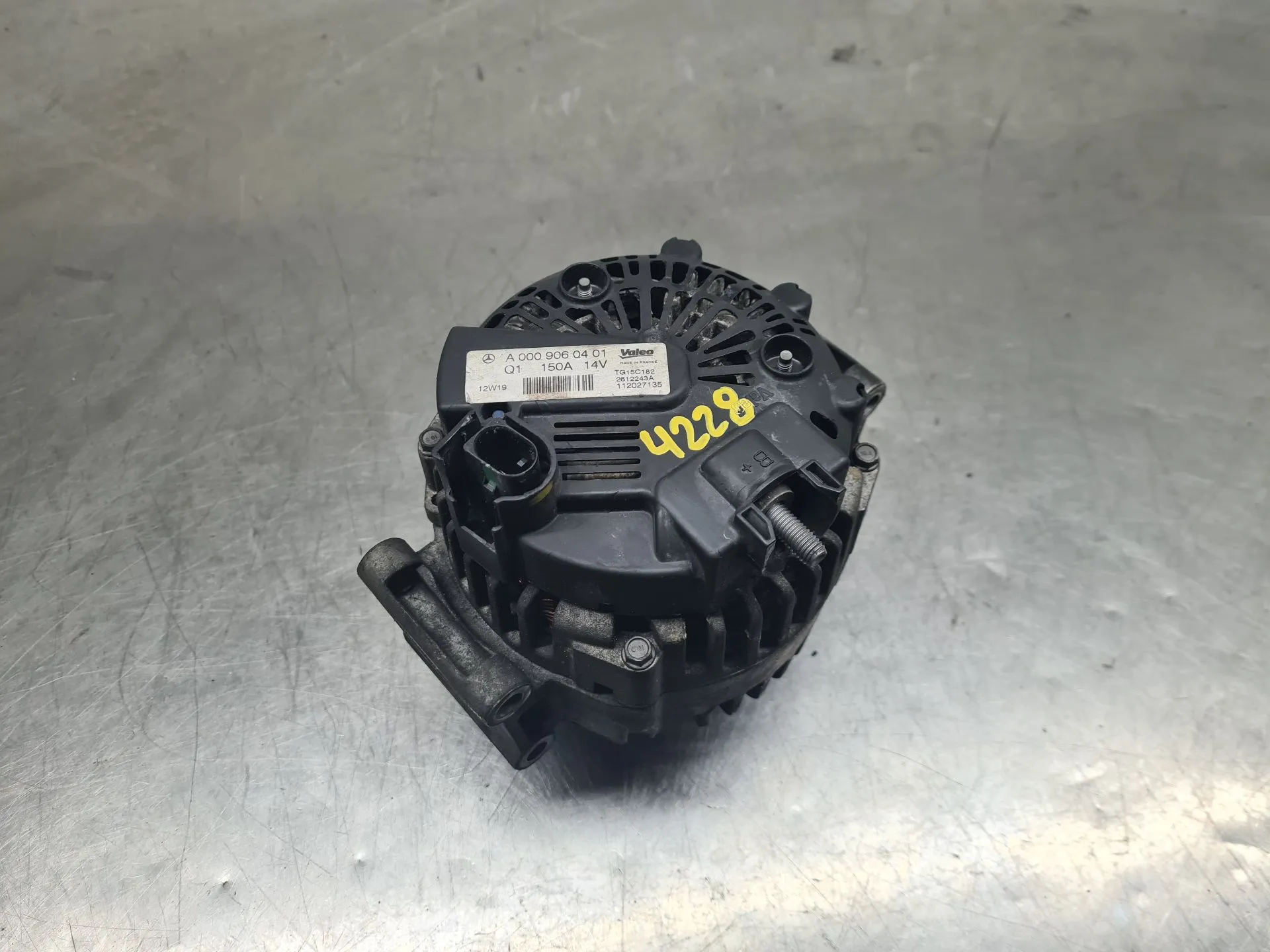 Alternador MERCEDES-BENZ Classe C (W204) Imagem-3