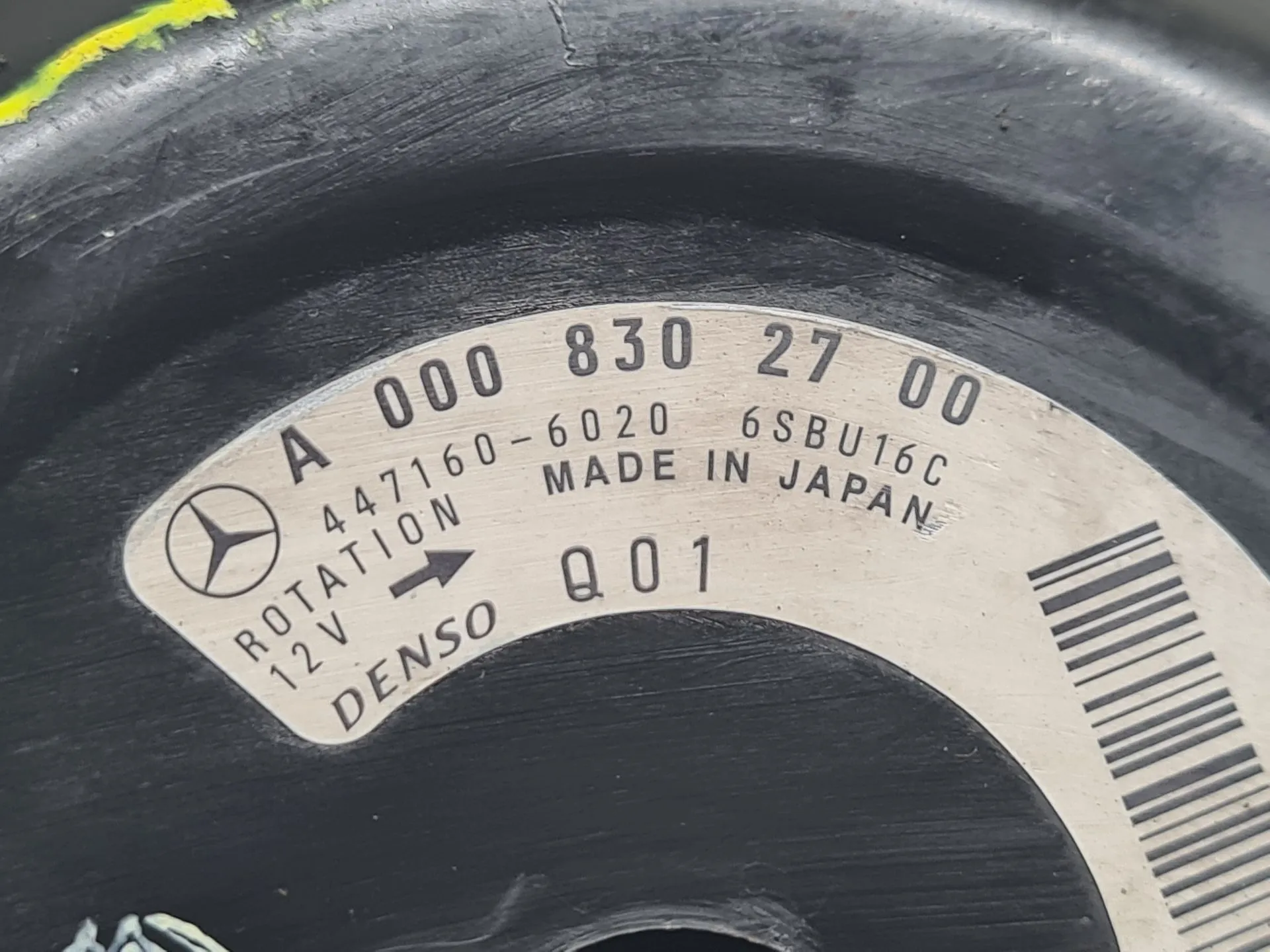 AC compressor MERCEDES-BENZ Classe C (W204) Imagem-6