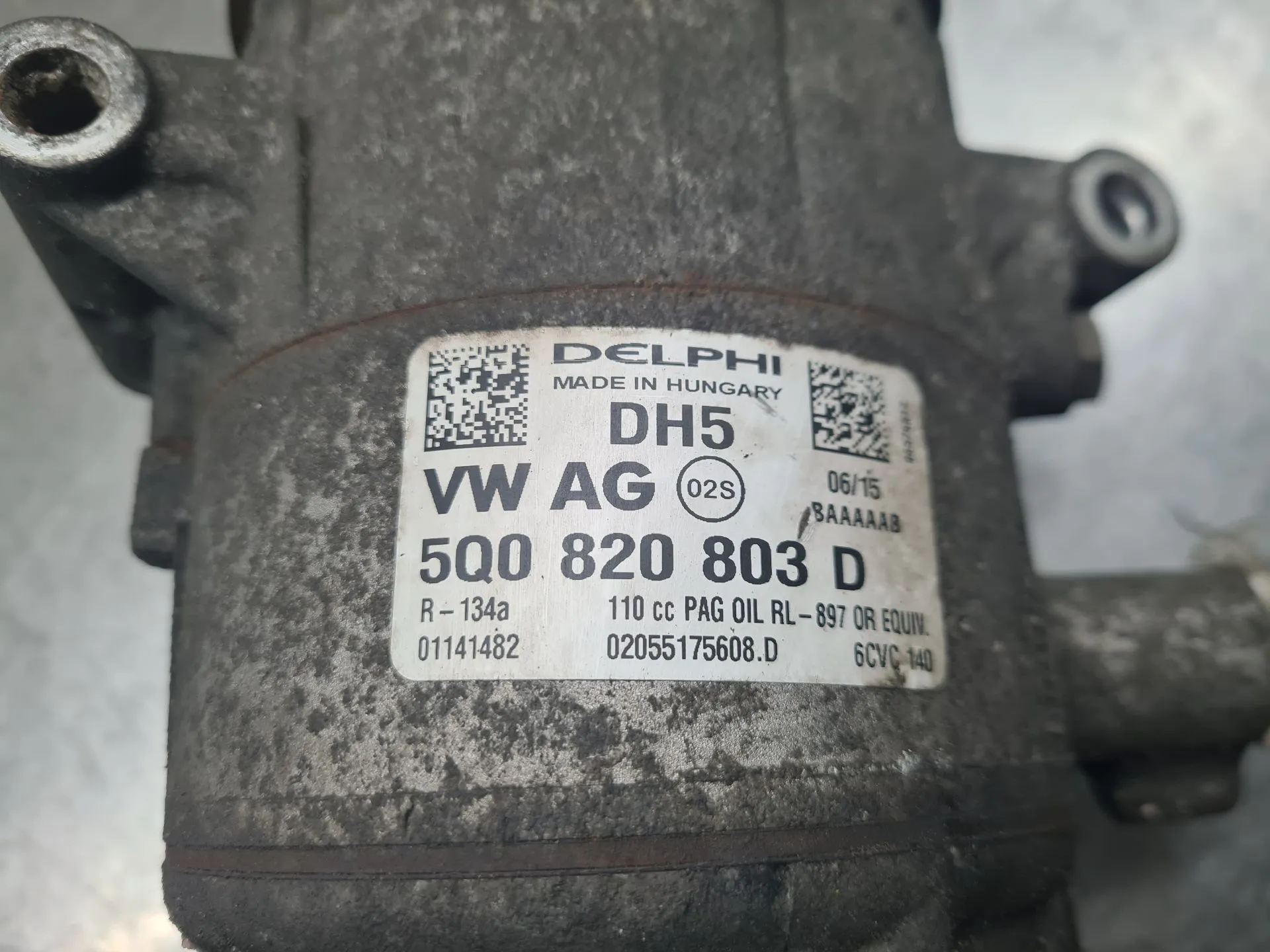 AC compressor AUDI A1 (8X1, 8XK) Imagem-5