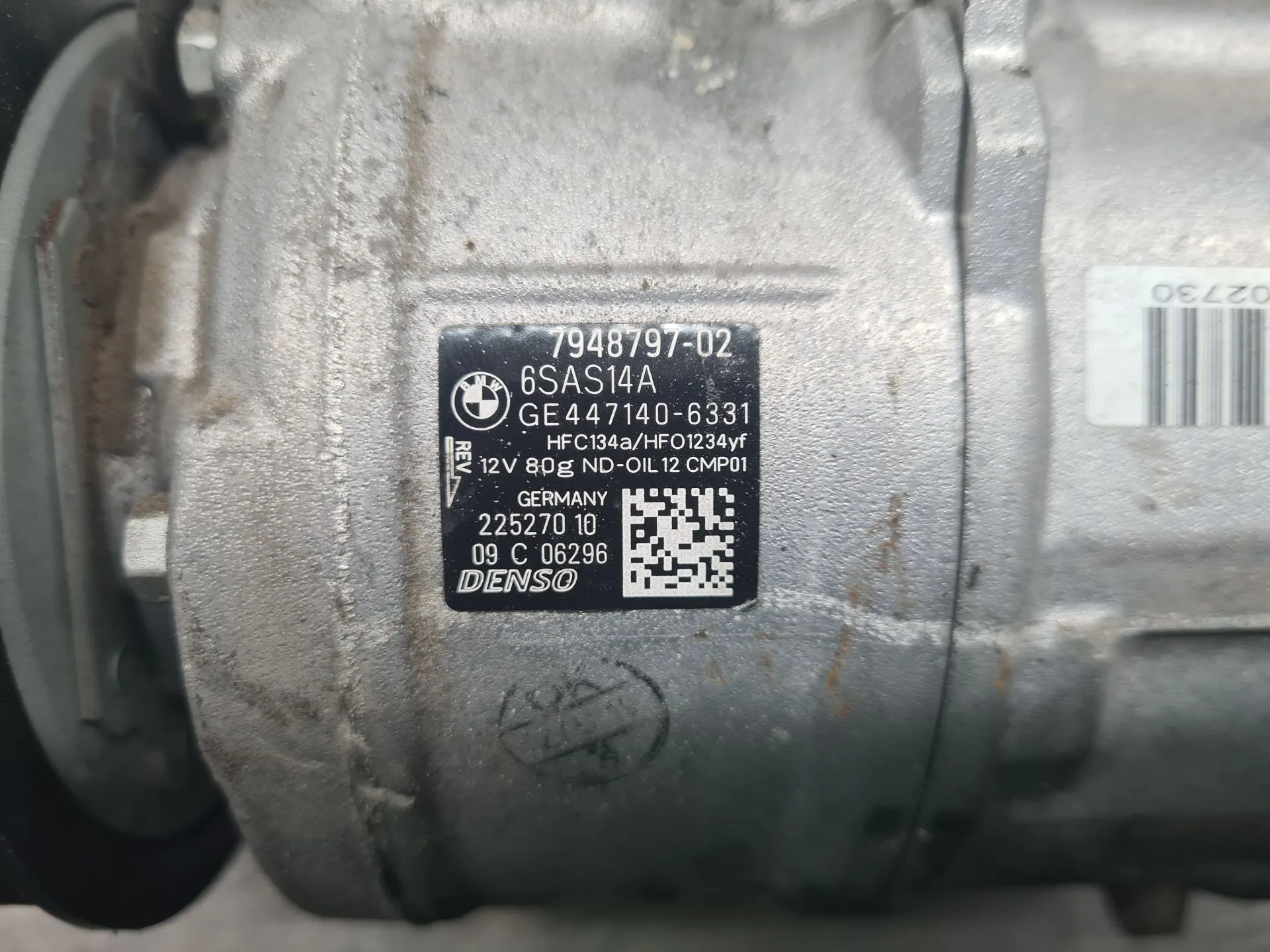 AC compressor BMW 1 (F40) Imagem-5