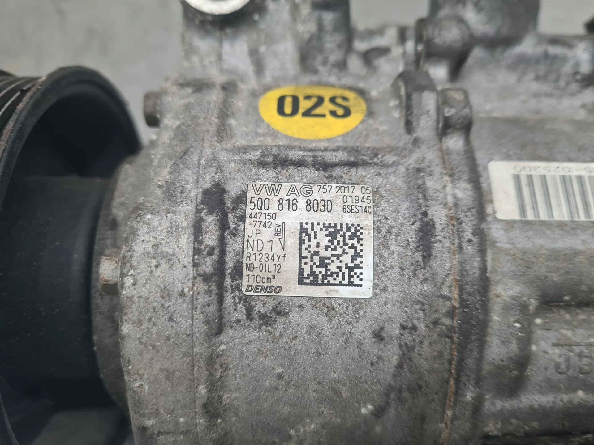 AC compressor AUDI A3 Sportback (8VA, 8VF) Imagem-5