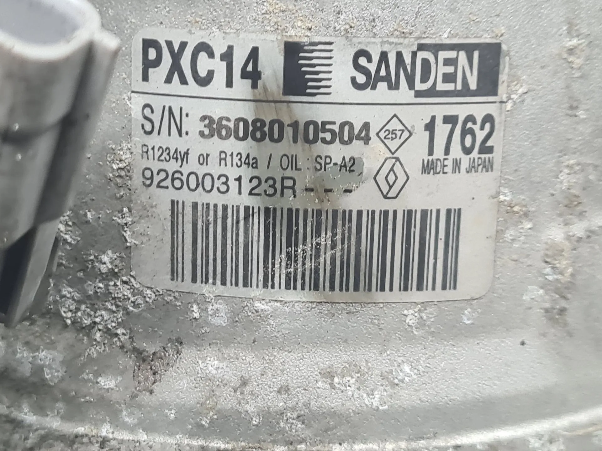 AC compressor RENAULT Megane IV (B9A/M_) Imagem-5