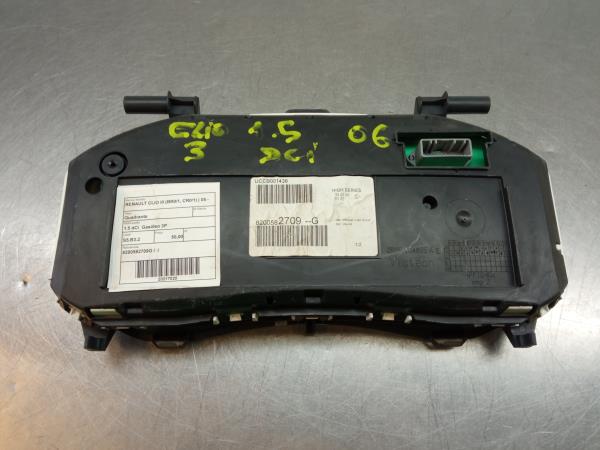 Quadrante / painel de instrumentos RENAULT Clio III (BR0/1, CR0/1) Imagem-1