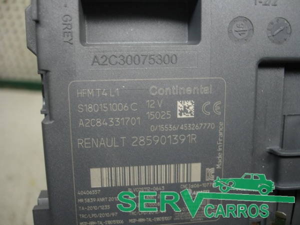 Centralina de ignição (imobilizador) RENAULT Clio IV (BH_) Imagem-1