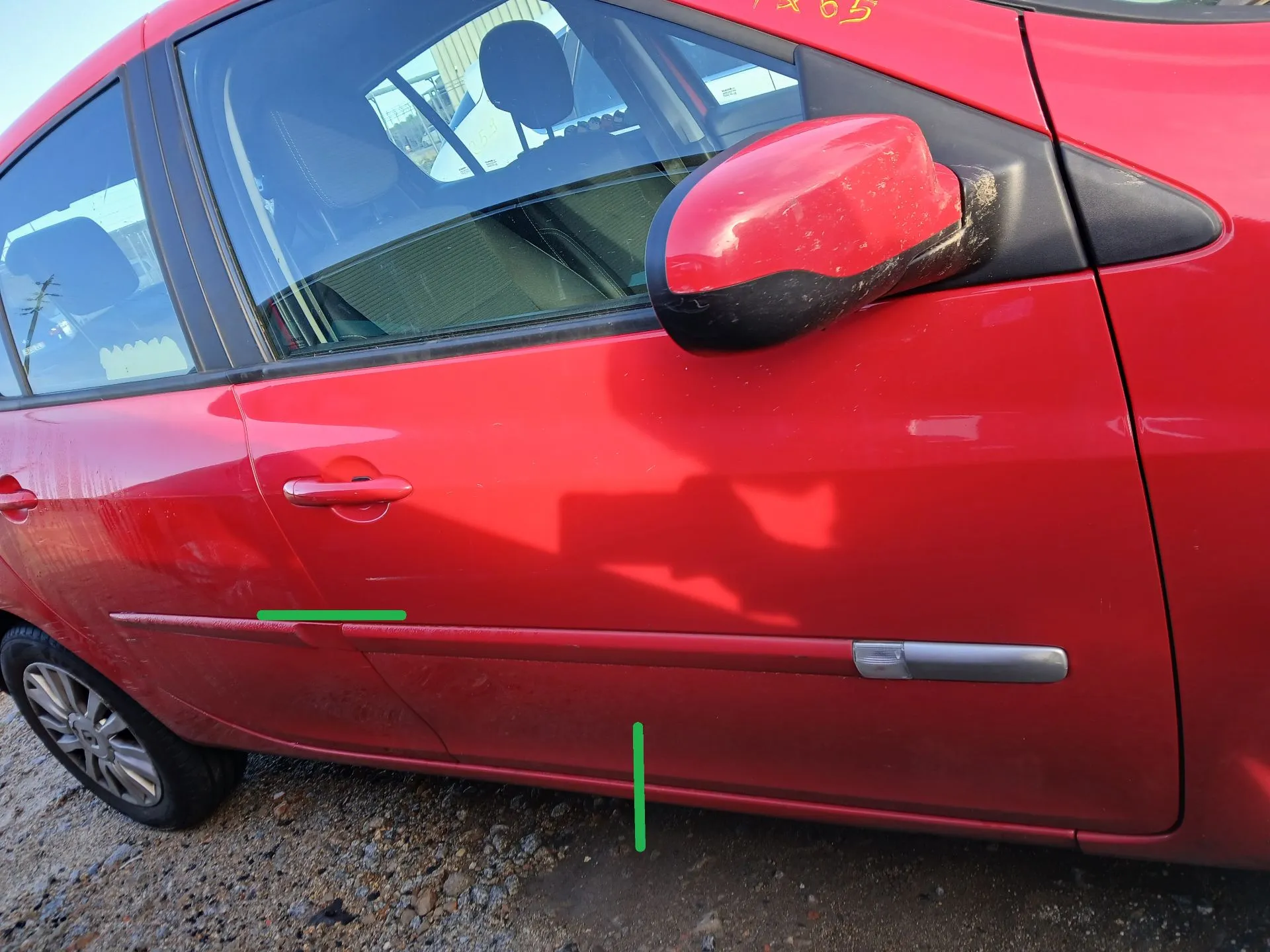 Embaladeira direita em chapa RENAULT Clio III (BR0/1, CR0/1) Imagem-1